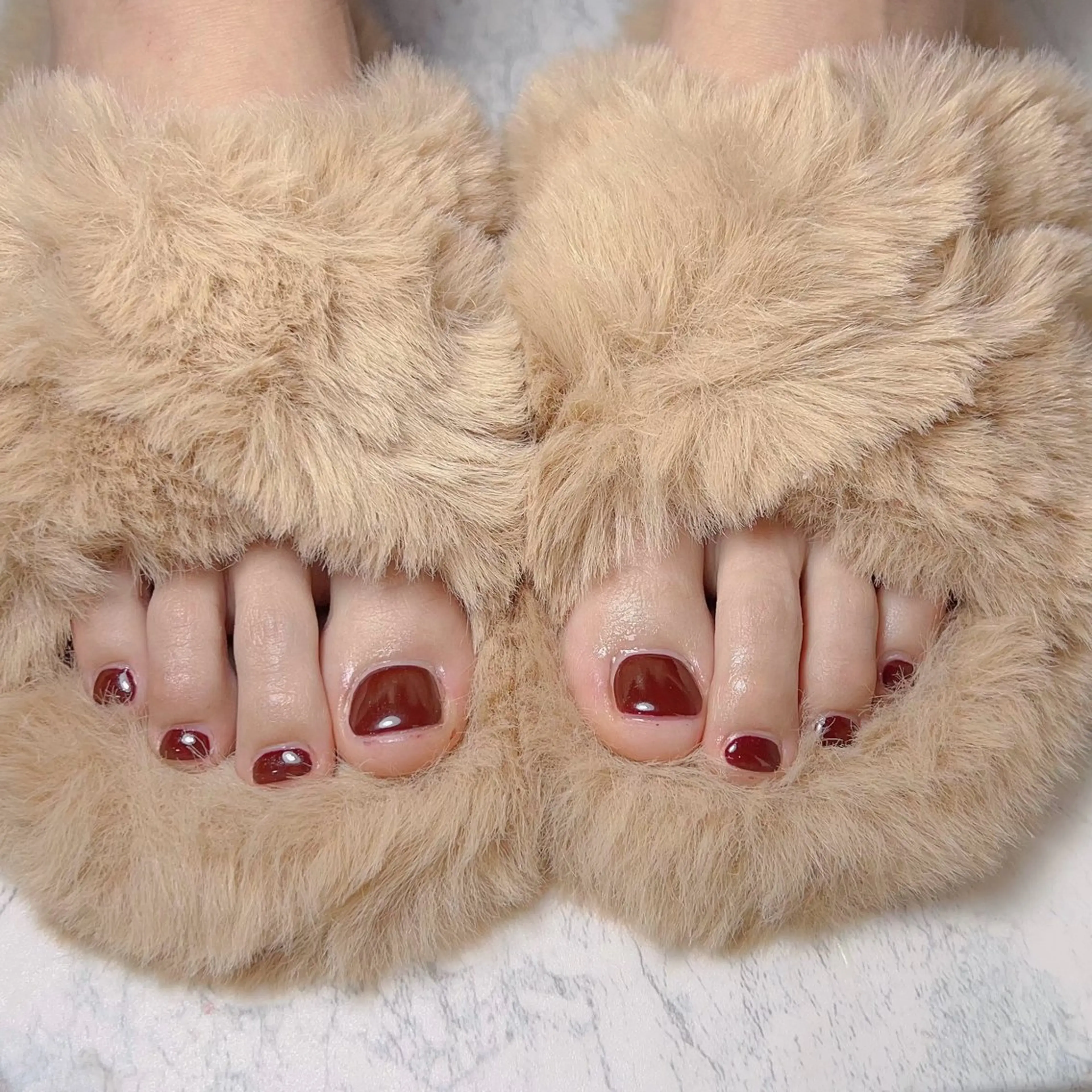 フット💕ワンカラーの写真