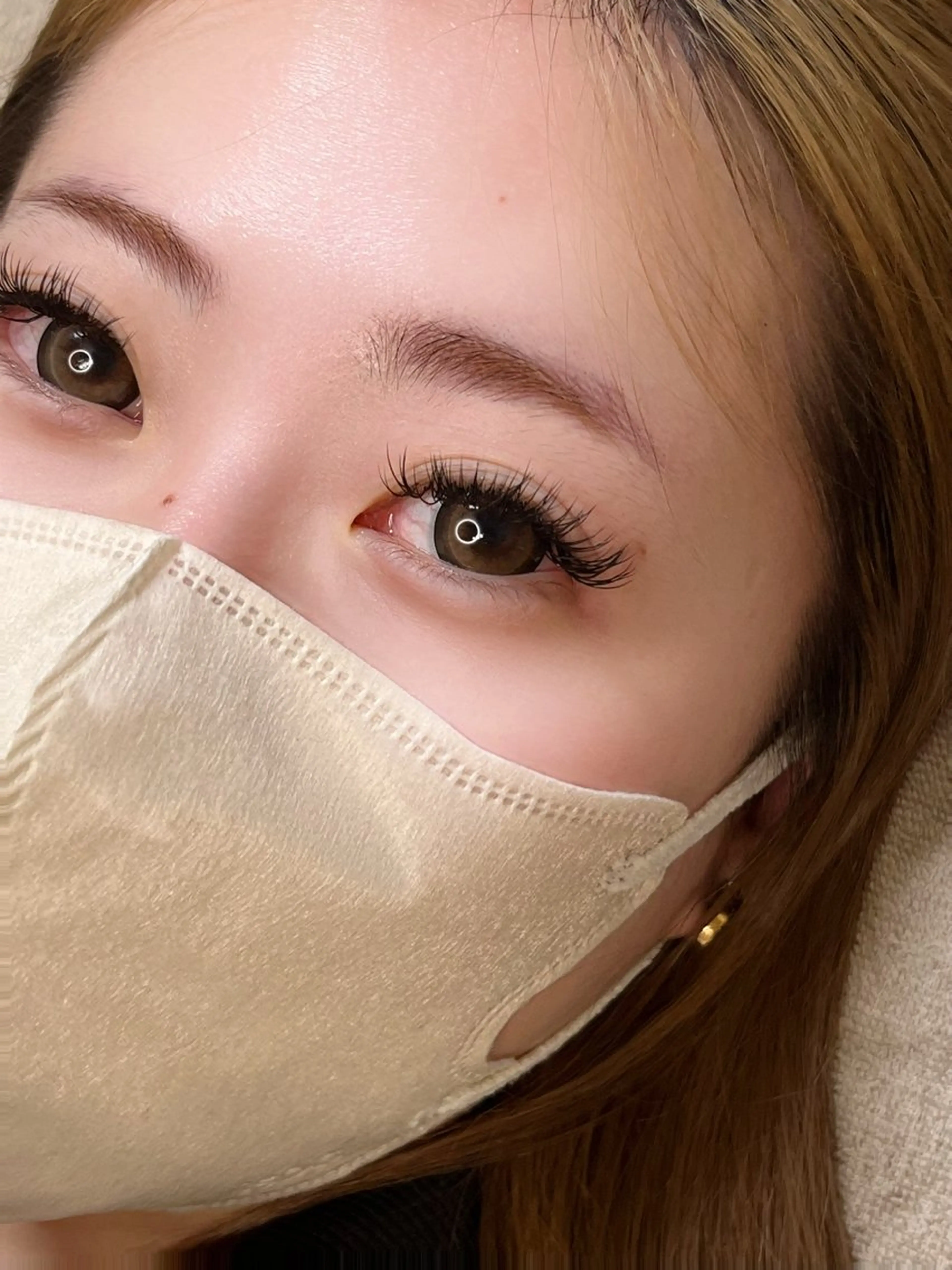 マツエク・マツパ 付け放題 Dカール セーブル Ranan kazuのマツエク・マツパデザイン