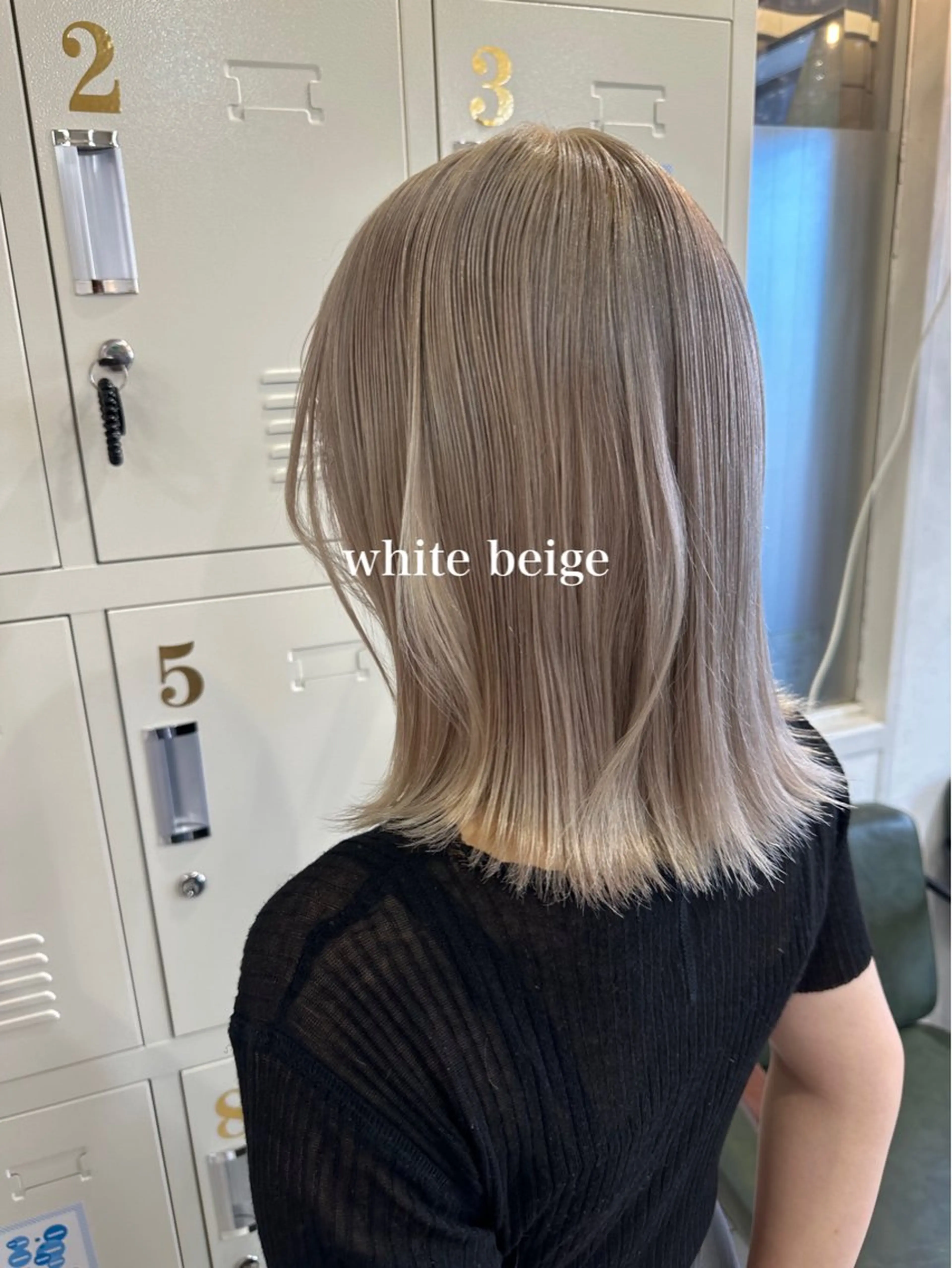 ミディアム カラー 【寺田町】ソリハシ アキラのヘアスタイル