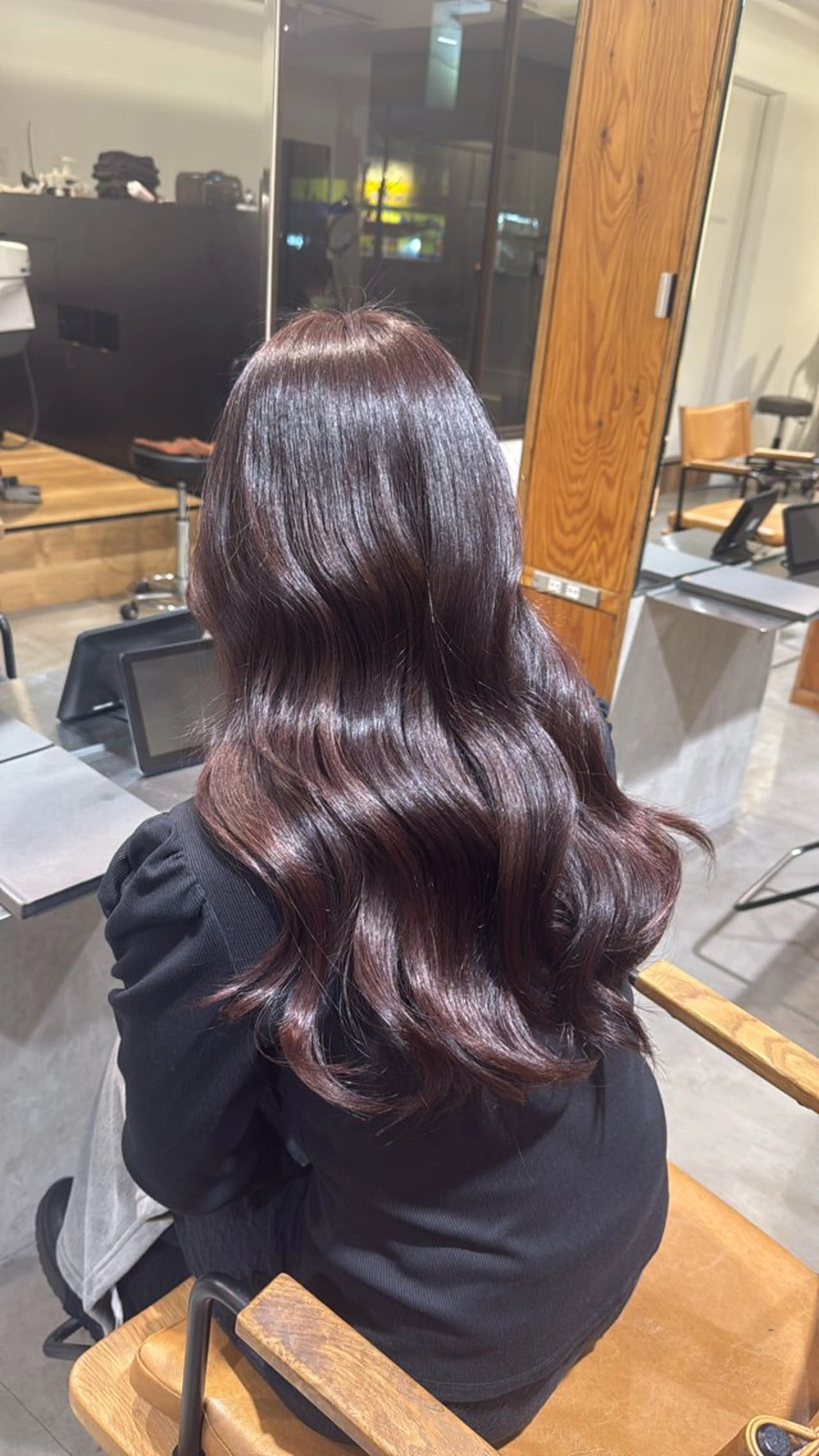 ロング カラー ヘアカラー トリートメント tote. さくらのヘアスタイル