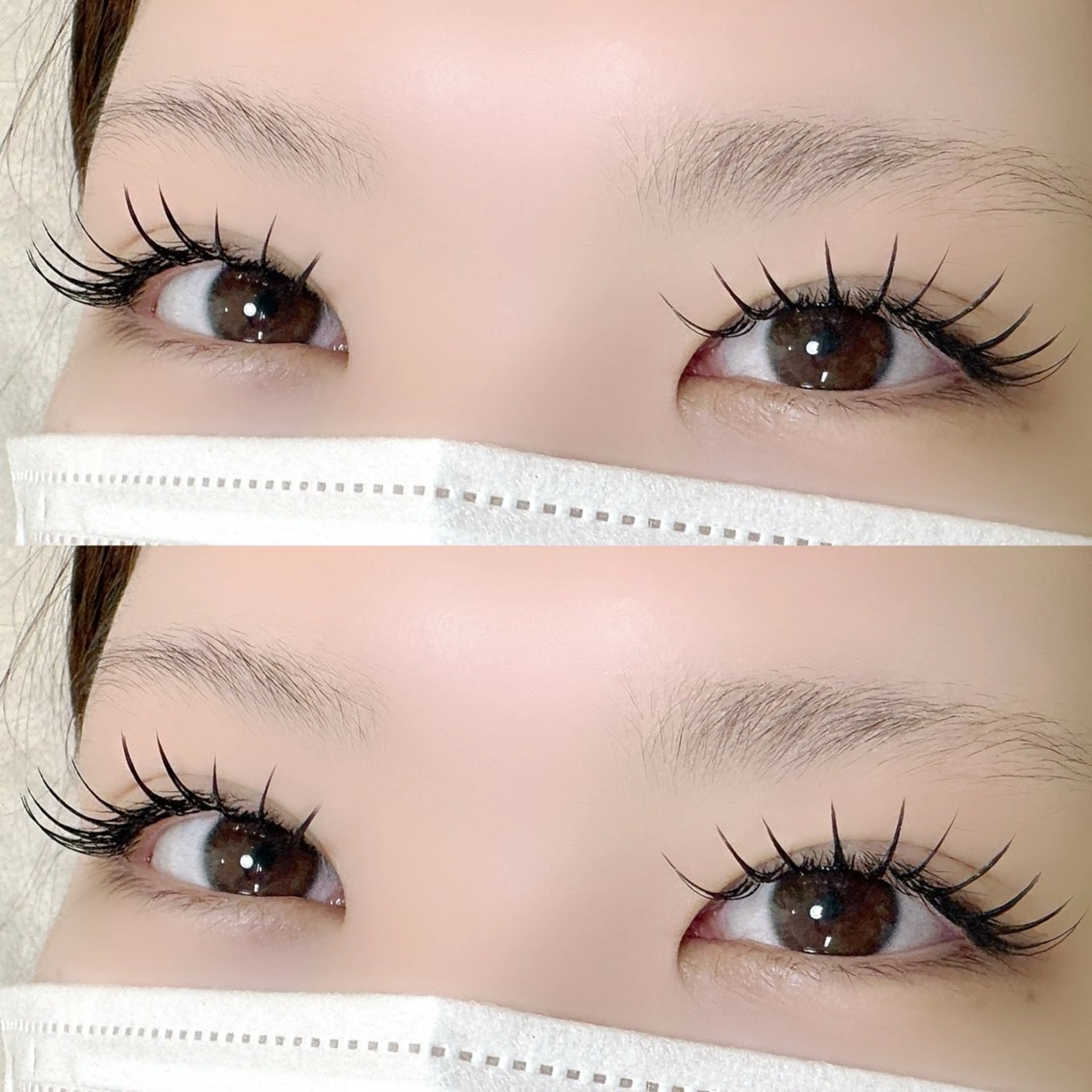 マツエク・マツパ フラットラッシュ マツエク alice tokyo中山★のマツエク・マツパデザイン