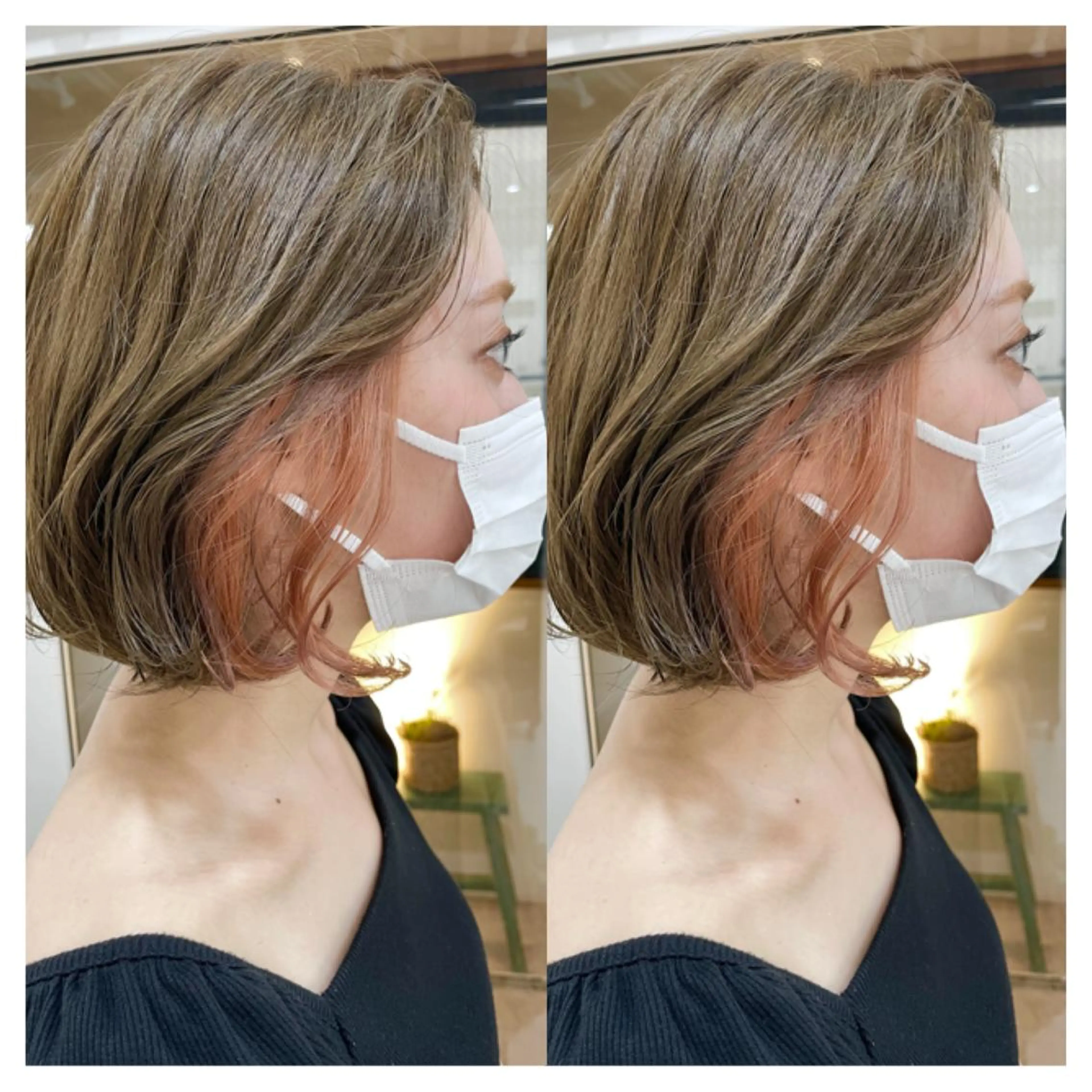 ショート カラー カット ヘアカラー トリートメント 村山 茉衣のヘアスタイル