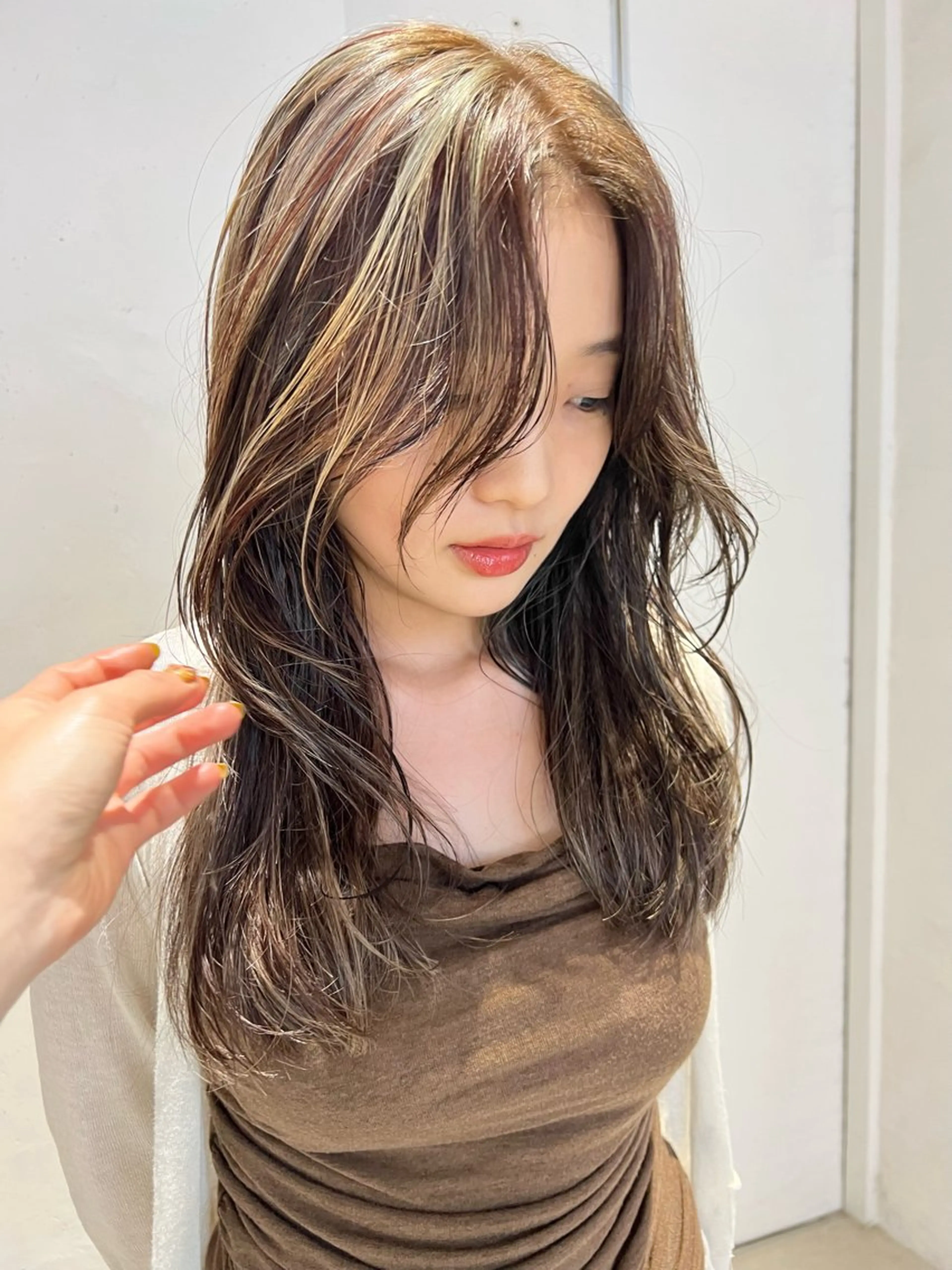 セミロング ヘアアレンジ 吉祥寺/個性派/ kazuha🩰のヘアスタイル