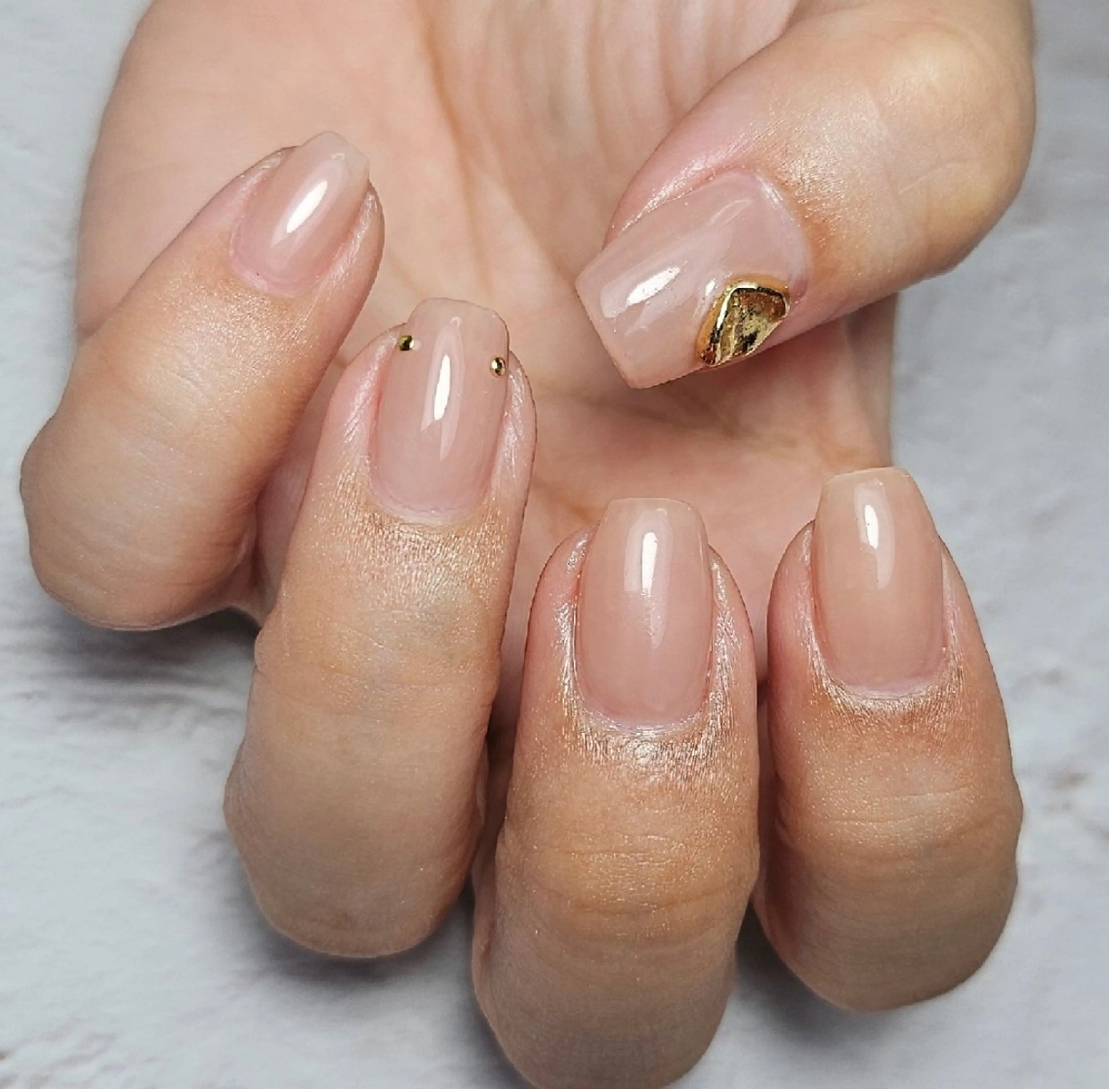 ネイル オフィスネイル シンプルネイル ハンドネイル Noah'snail   のネイルデザイン