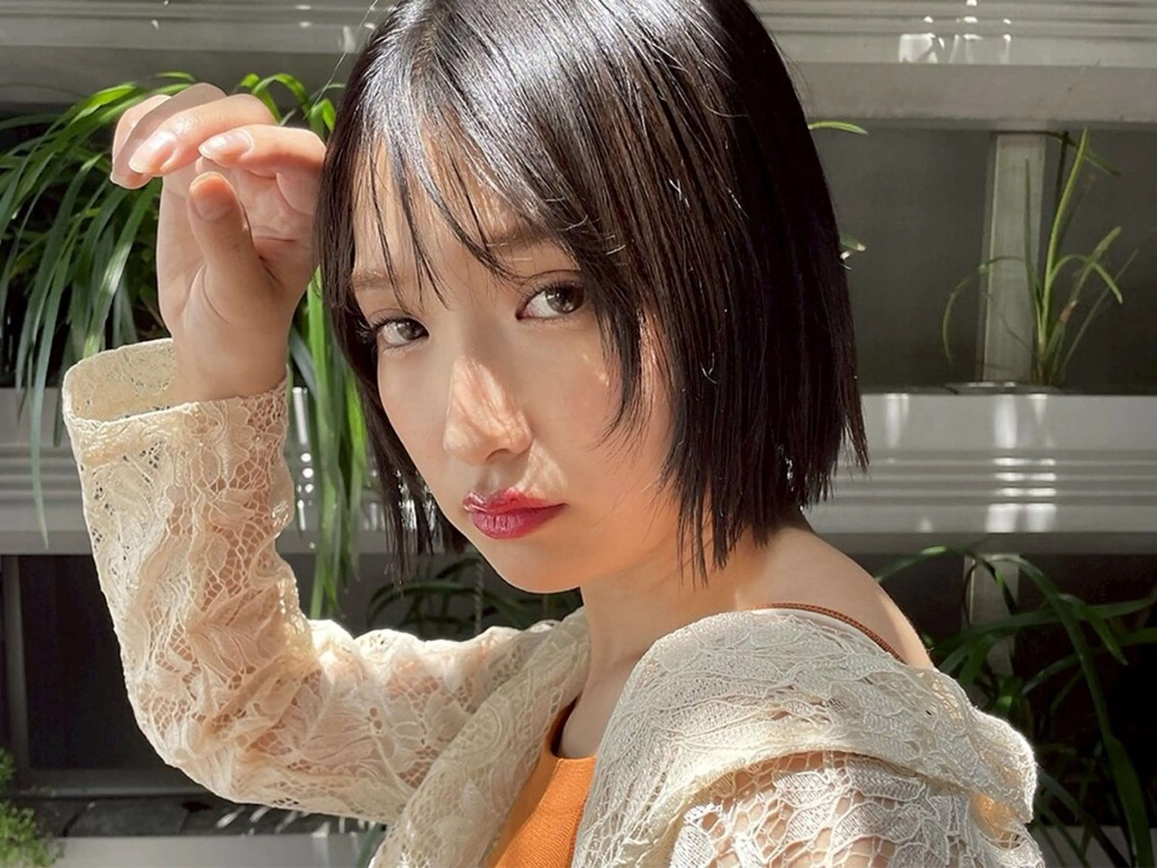 ショート カラー ブリーチ ダブルカラー レイヤーカット カット ヘアカラー トリートメント 🫧ショート/ボブ 池袋西口・泡渕✂️のヘアスタイル