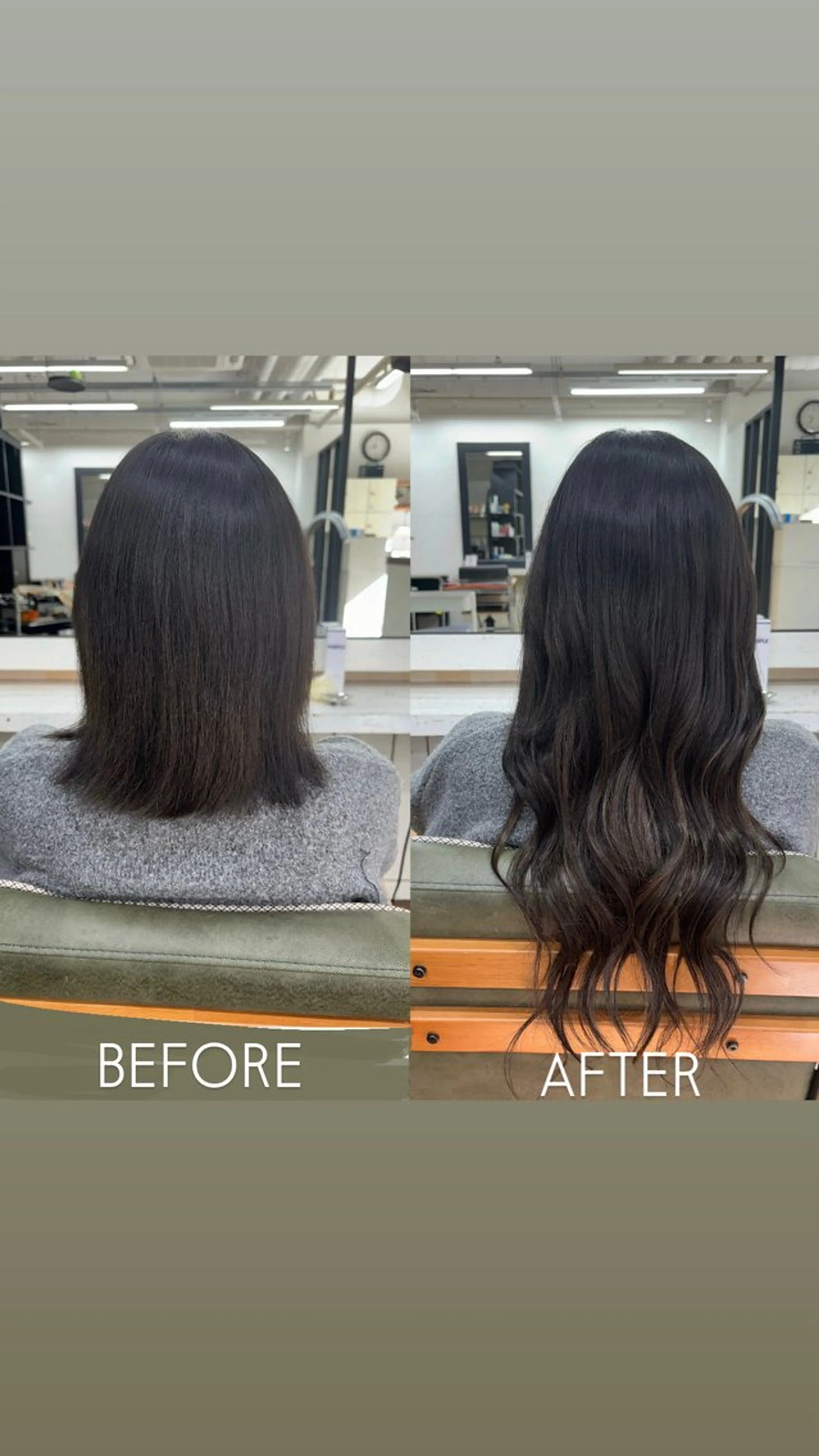 エクステ 香野 優子のヘアスタイル