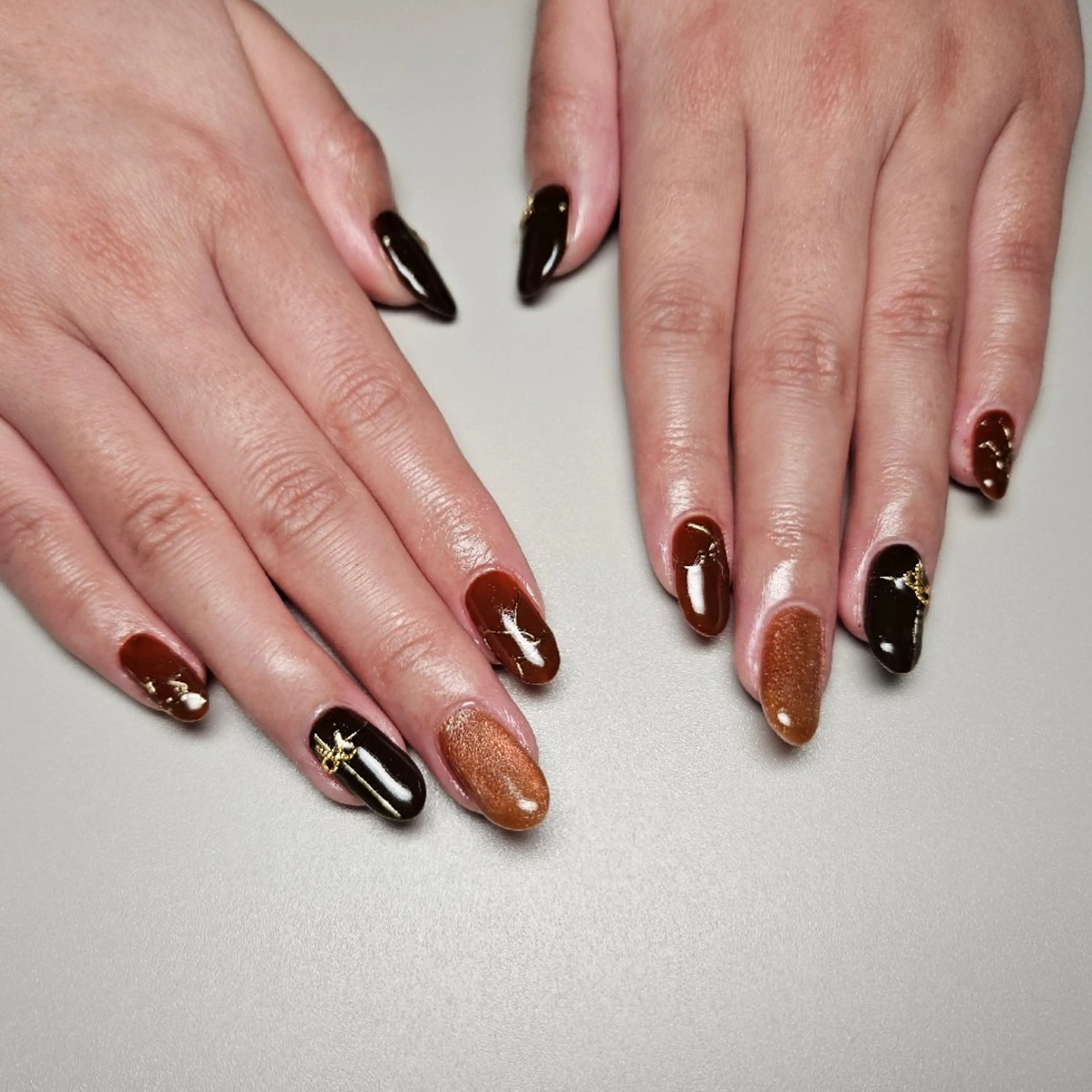 ネイル ラヴィアン ローズのネイルデザイン