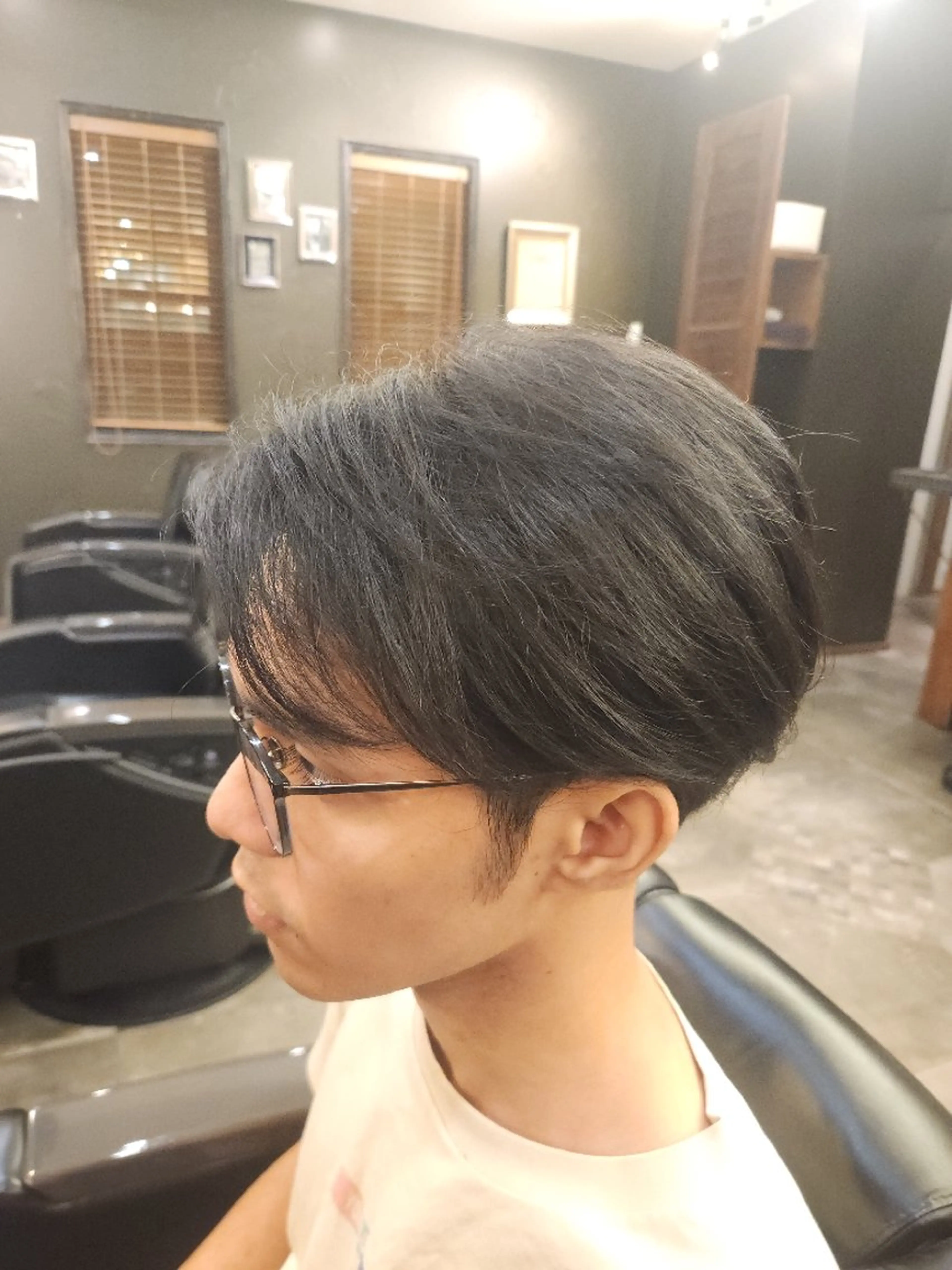 ショート メンズ カット 加賀美 優斗のヘアスタイル