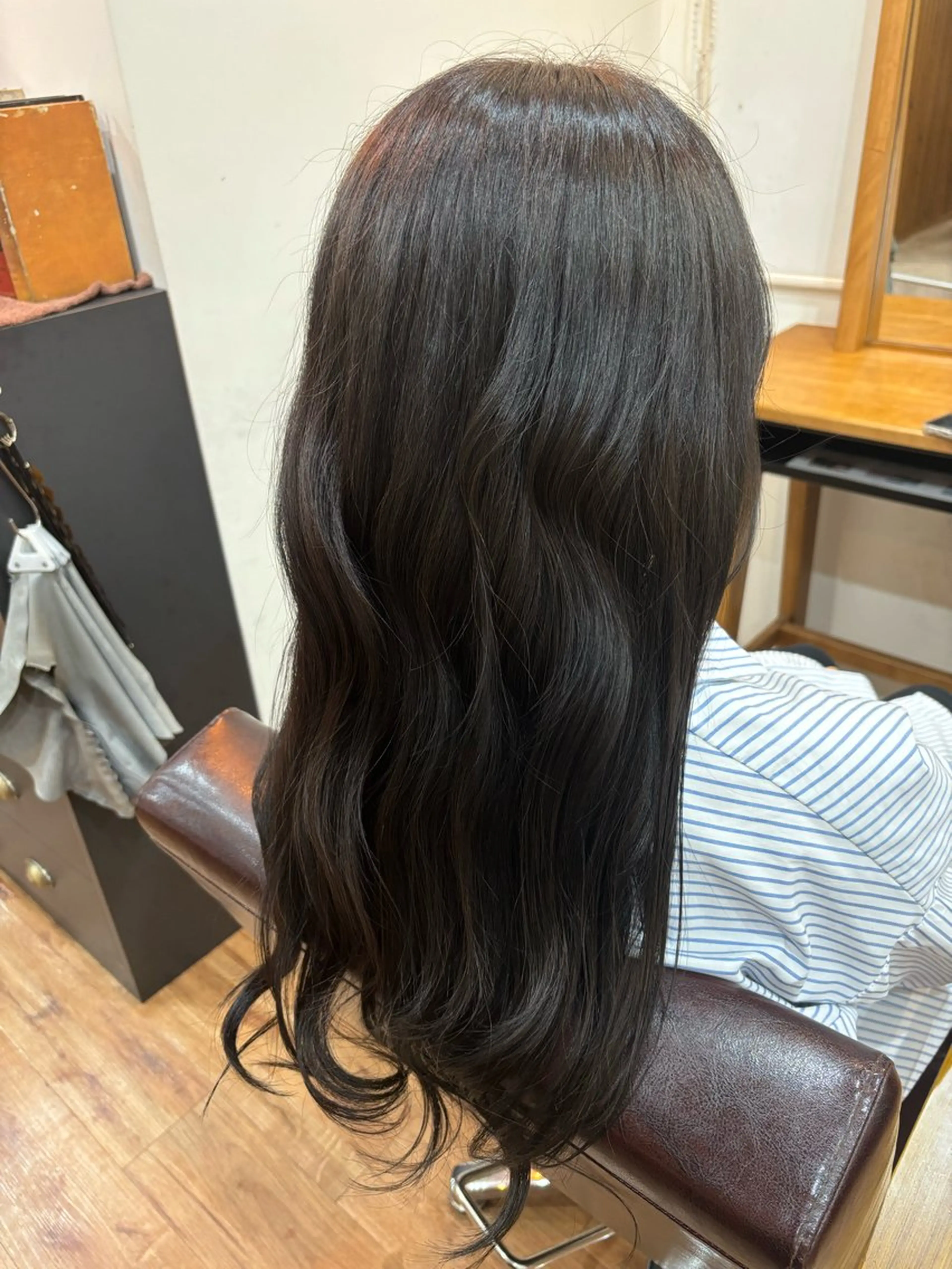 ロング 中谷 幸音のヘアスタイル