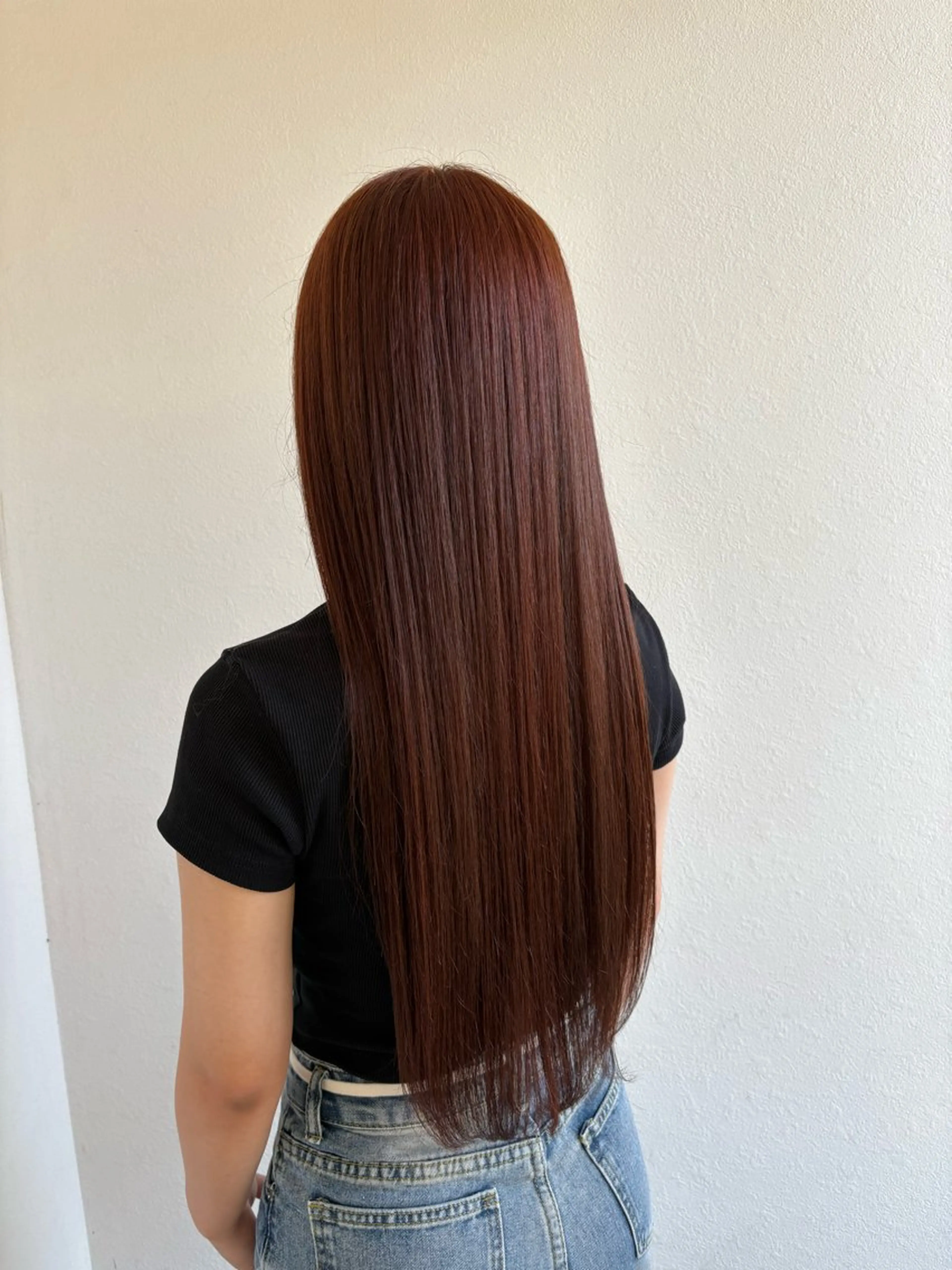 カラー ブリーチ ブリーチなしカラー 【アクイール】下村 天音のヘアスタイル