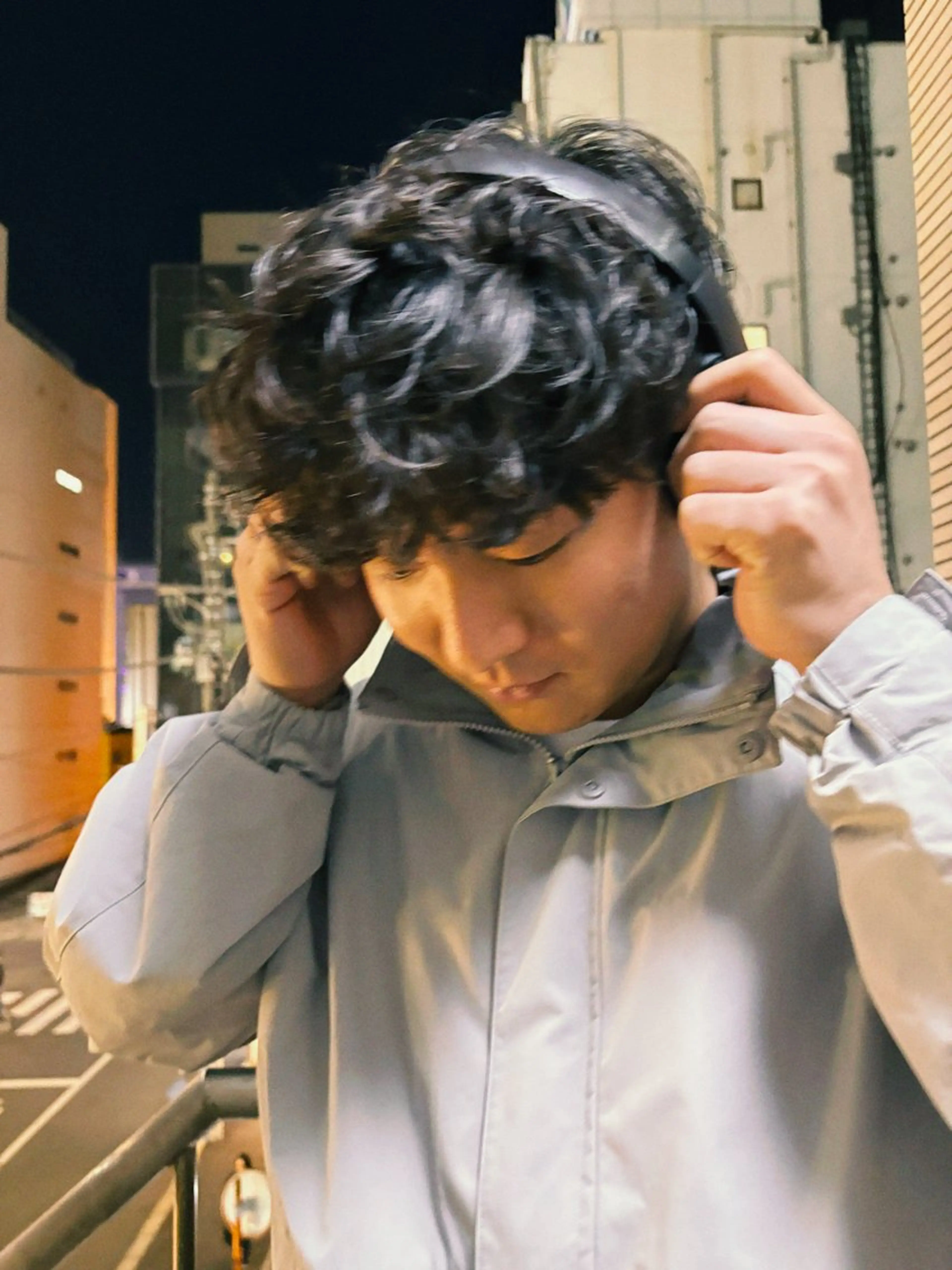 【サーフカール】メンズカット+パーマの写真