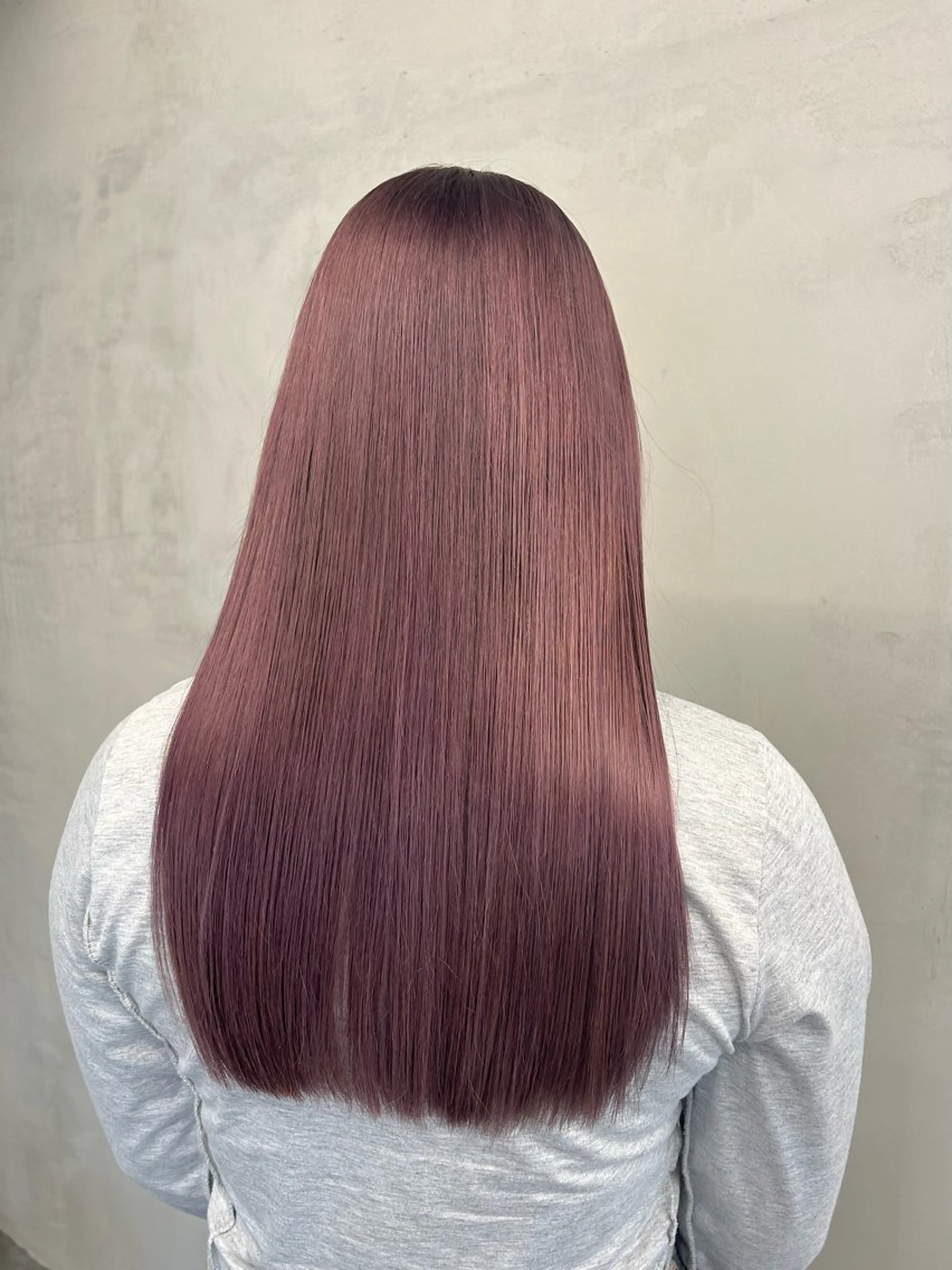 ロング カラー カット ヘアカラー トリートメント Haru/THREE …by velvetのヘアスタイル