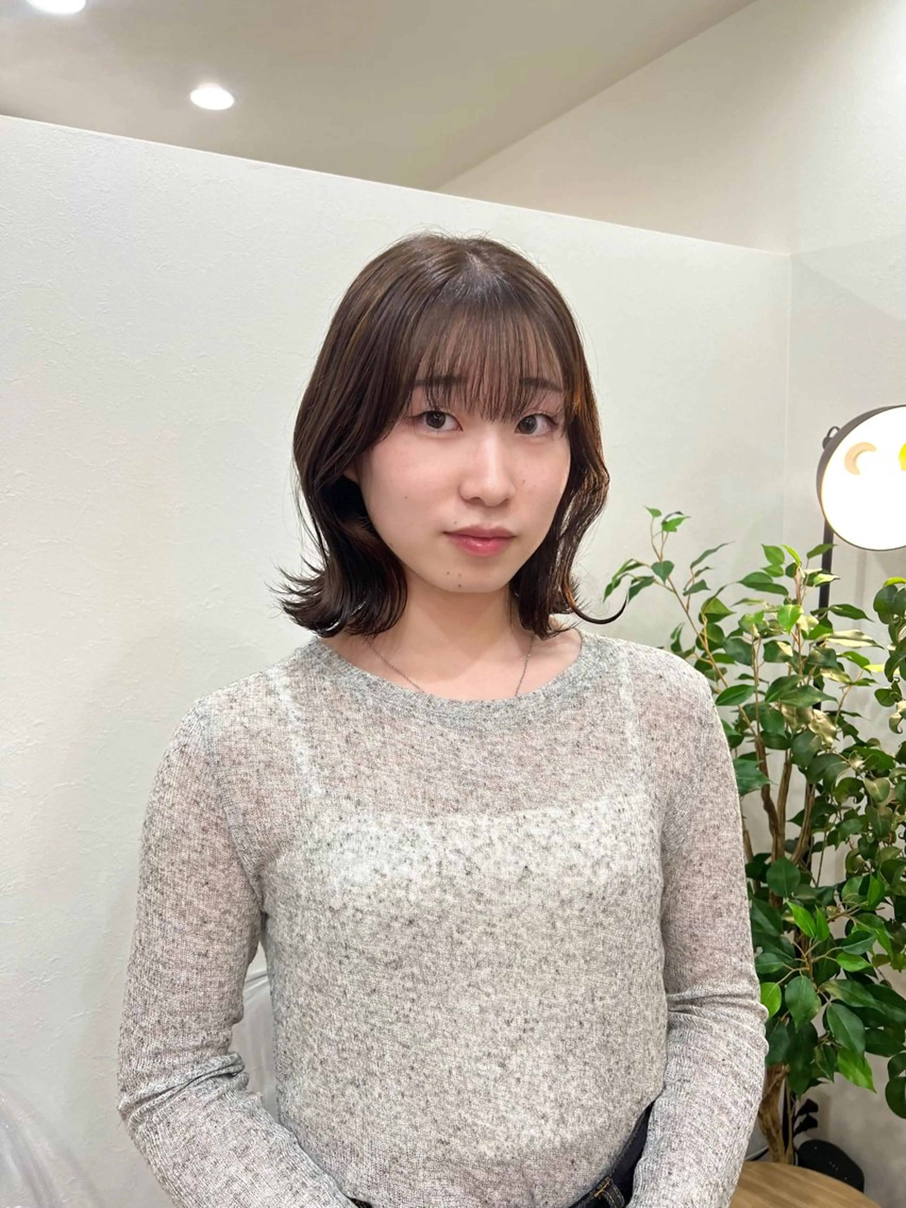 美髪ストレート(根本のみ)の写真