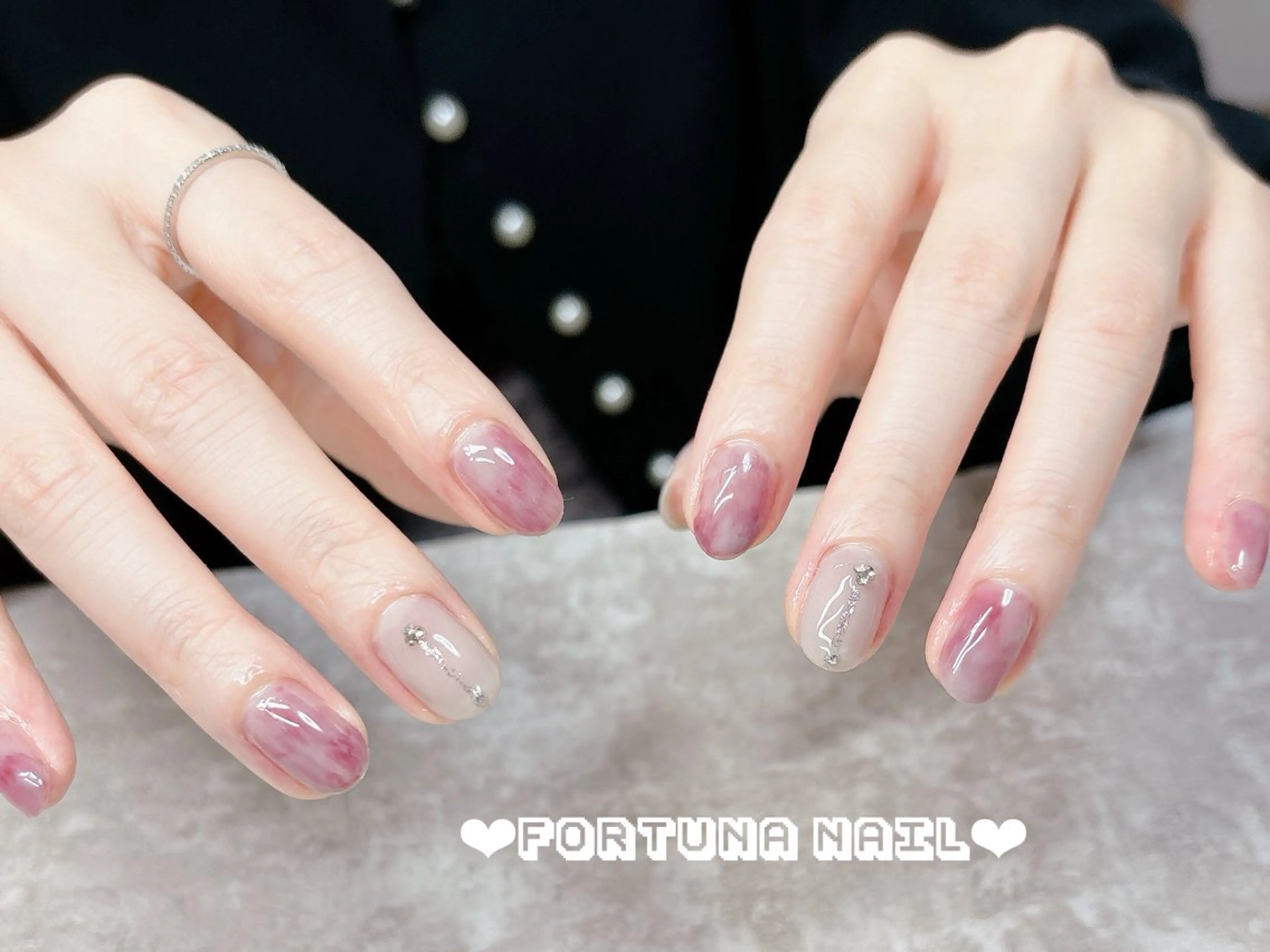 ネイル ハンドネイル ハンドケア Nail •Head スパFortunaのネイルデザイン