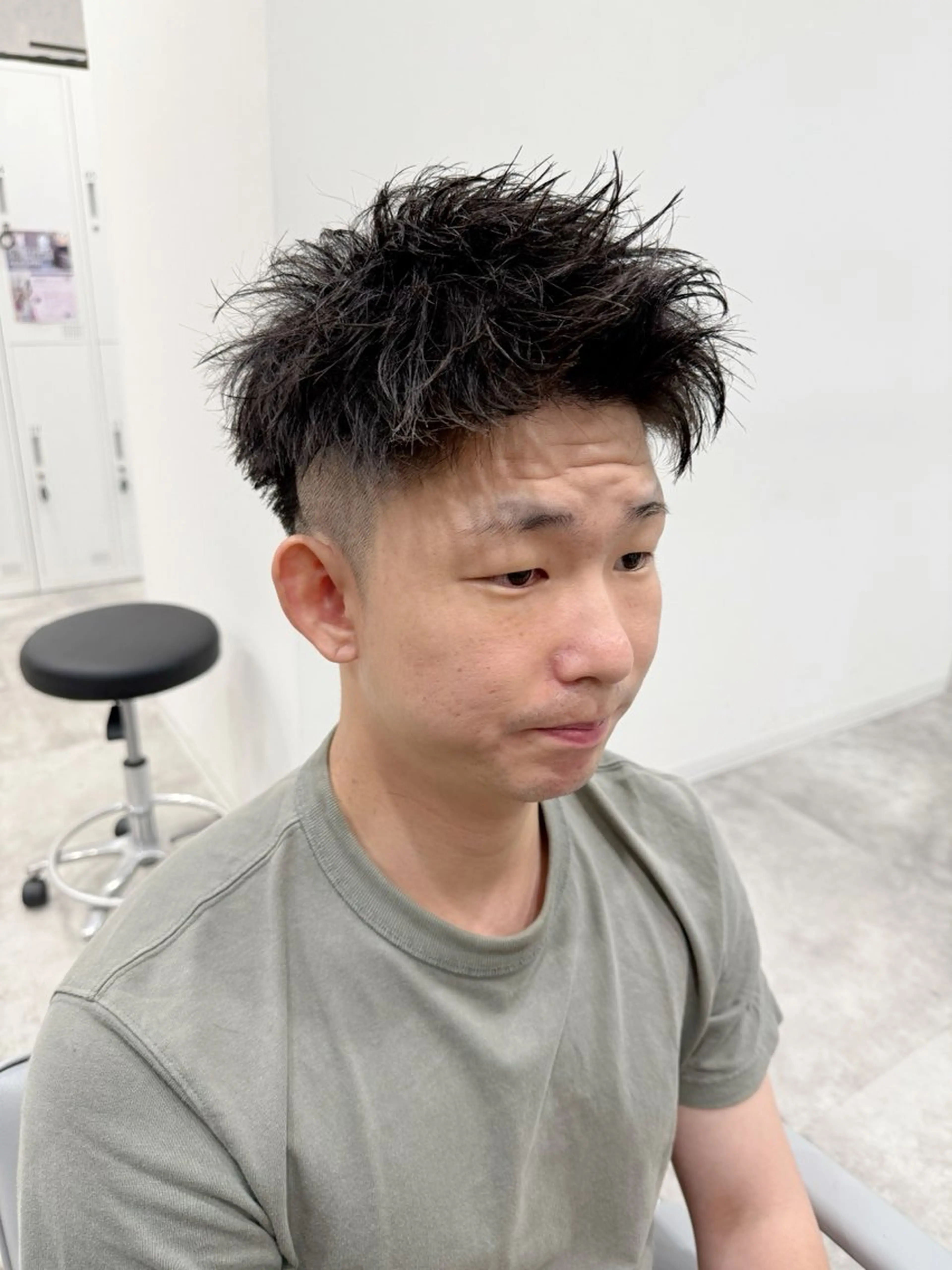 ショート カット 師藤 達也のヘアスタイル