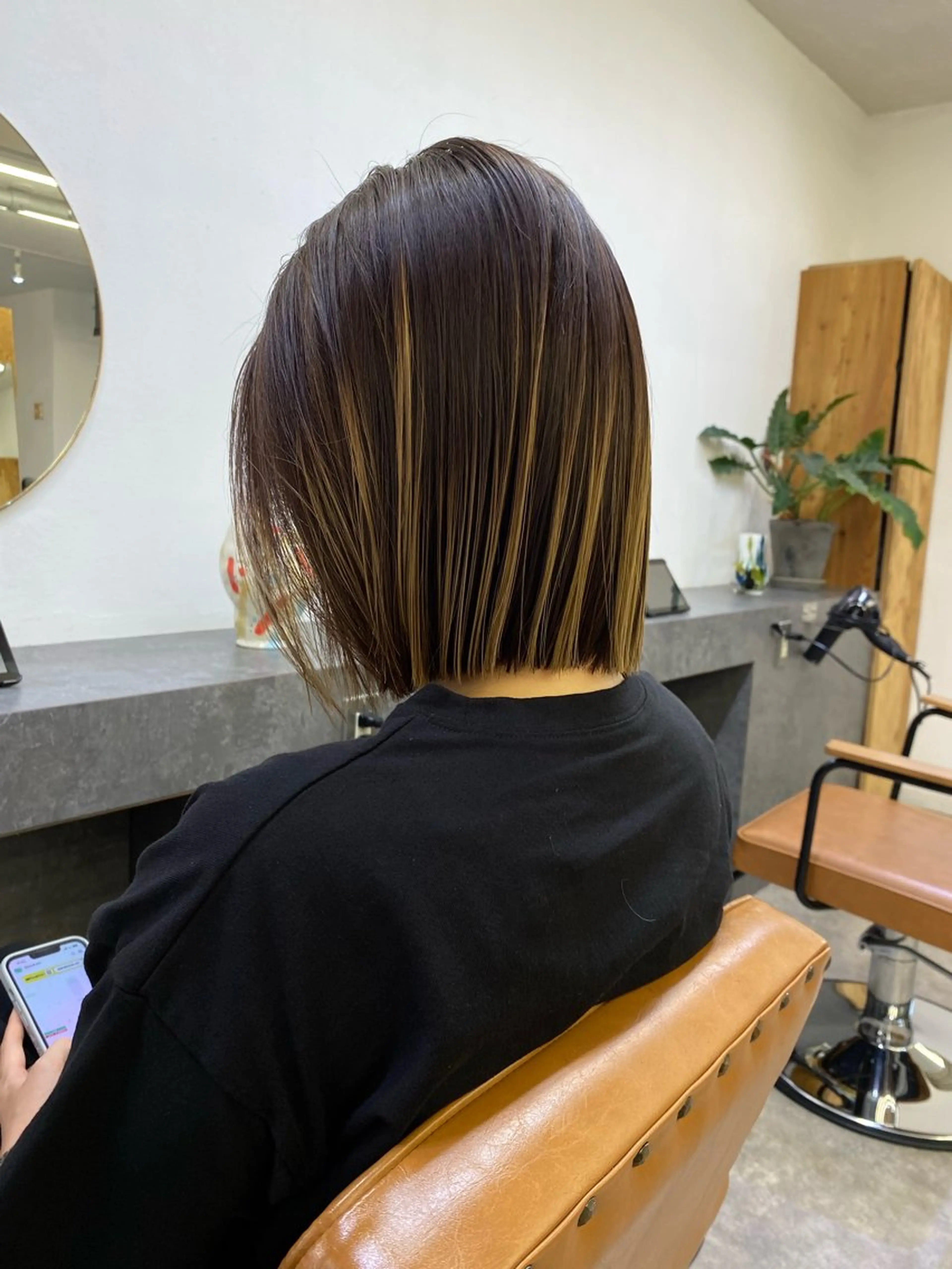 ミディアム カラー ヘアカラー iroha/ n.w.h🎀のヘアスタイル