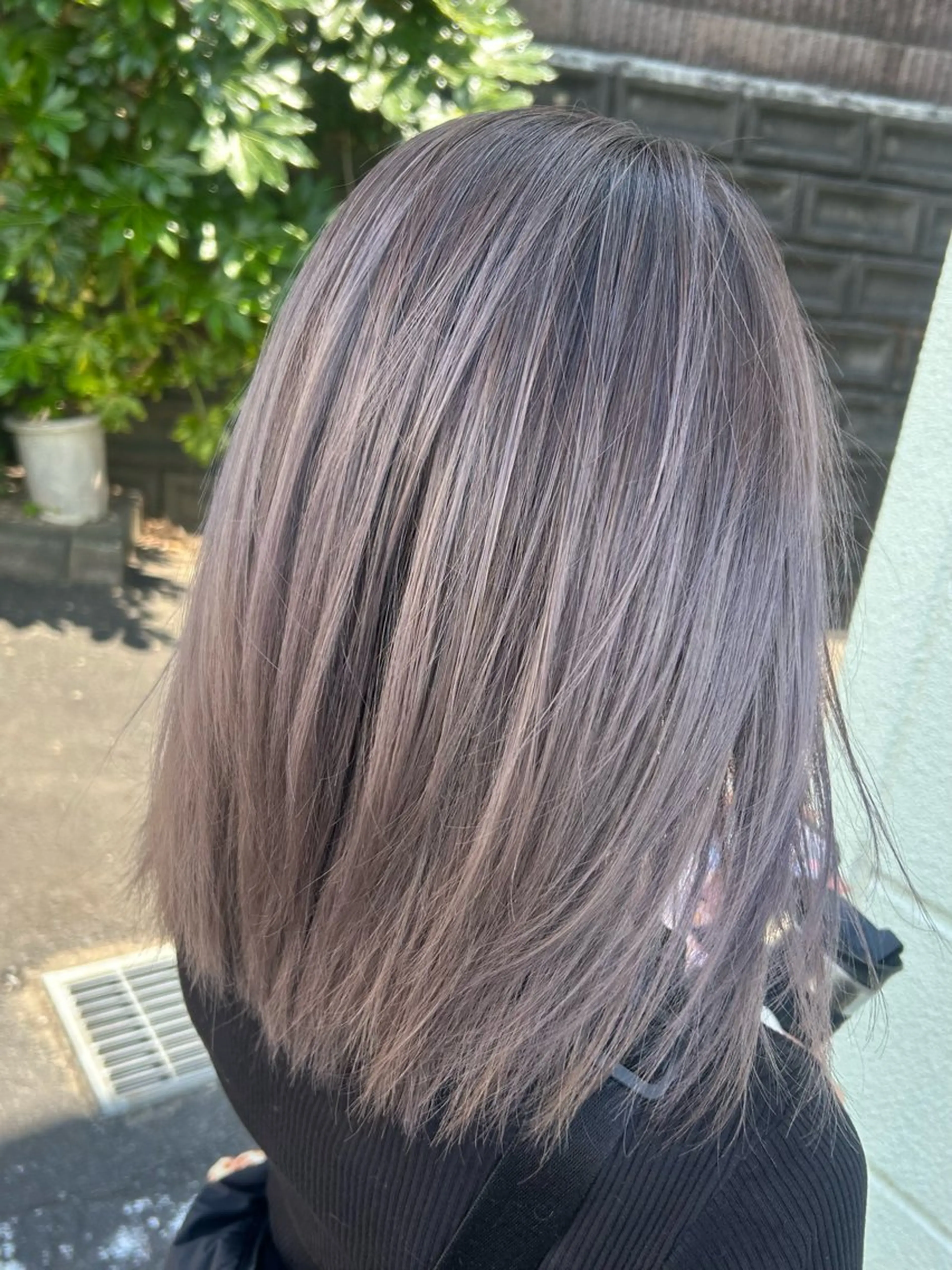 カラー ダブルスキルエクステ /羽エクステ白石宇由のヘアスタイル