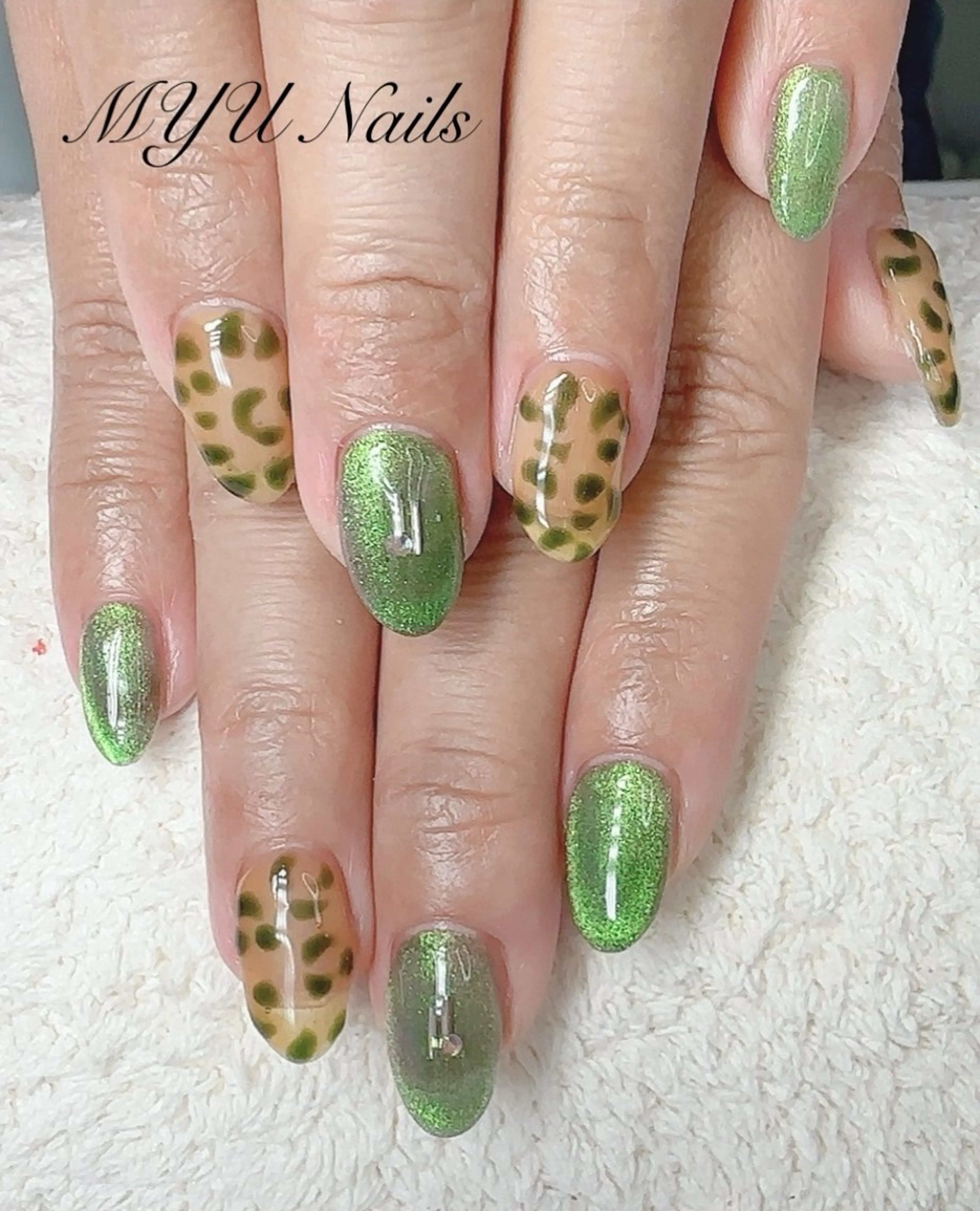 ネイル ハンドネイル ニュアンスネイル🌈 MYU Nailsのネイルデザイン