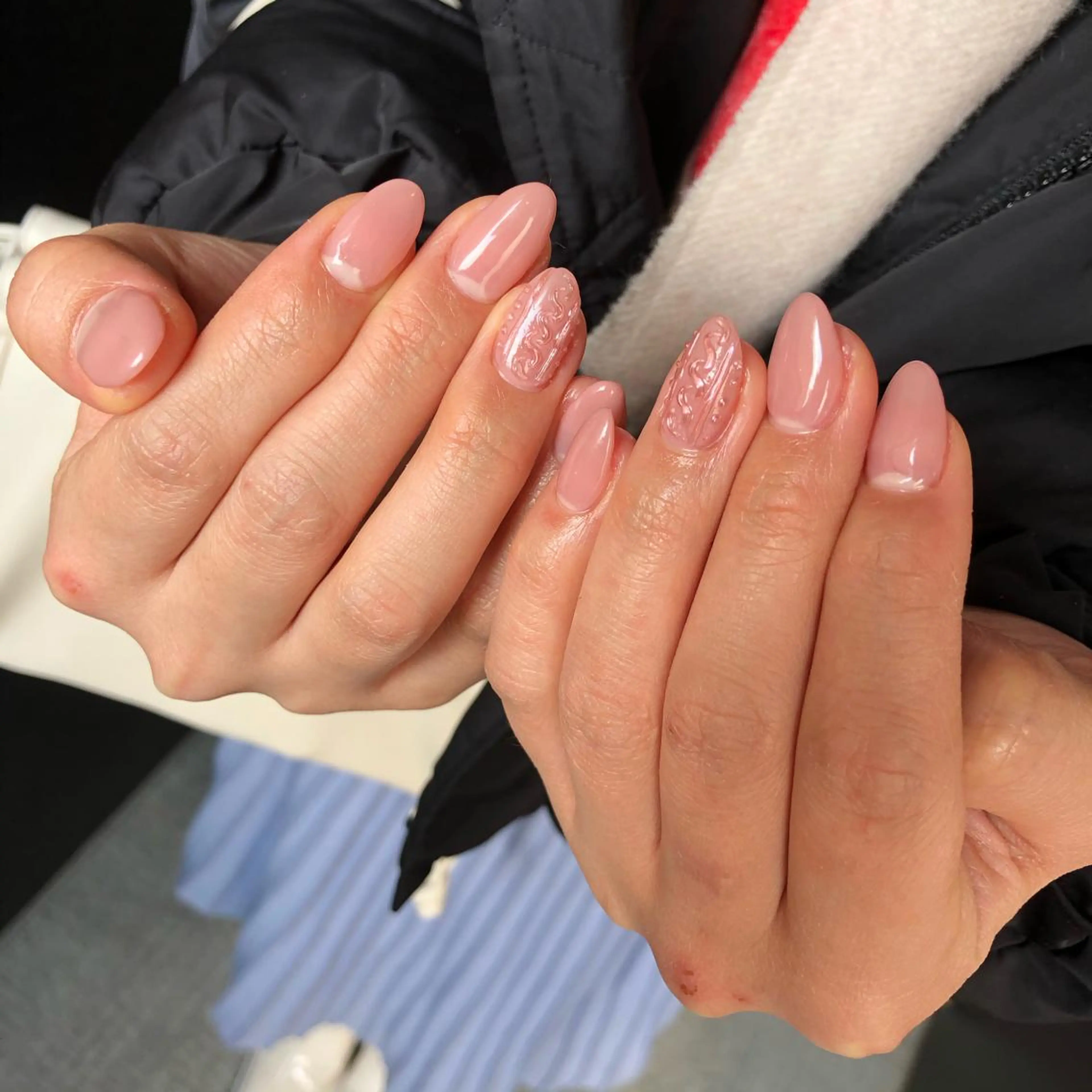 ロング カラー ヘアアレンジ キッズ ネイル マツエク・マツパ スカルプネイル 福田 加奈のネイルデザイン