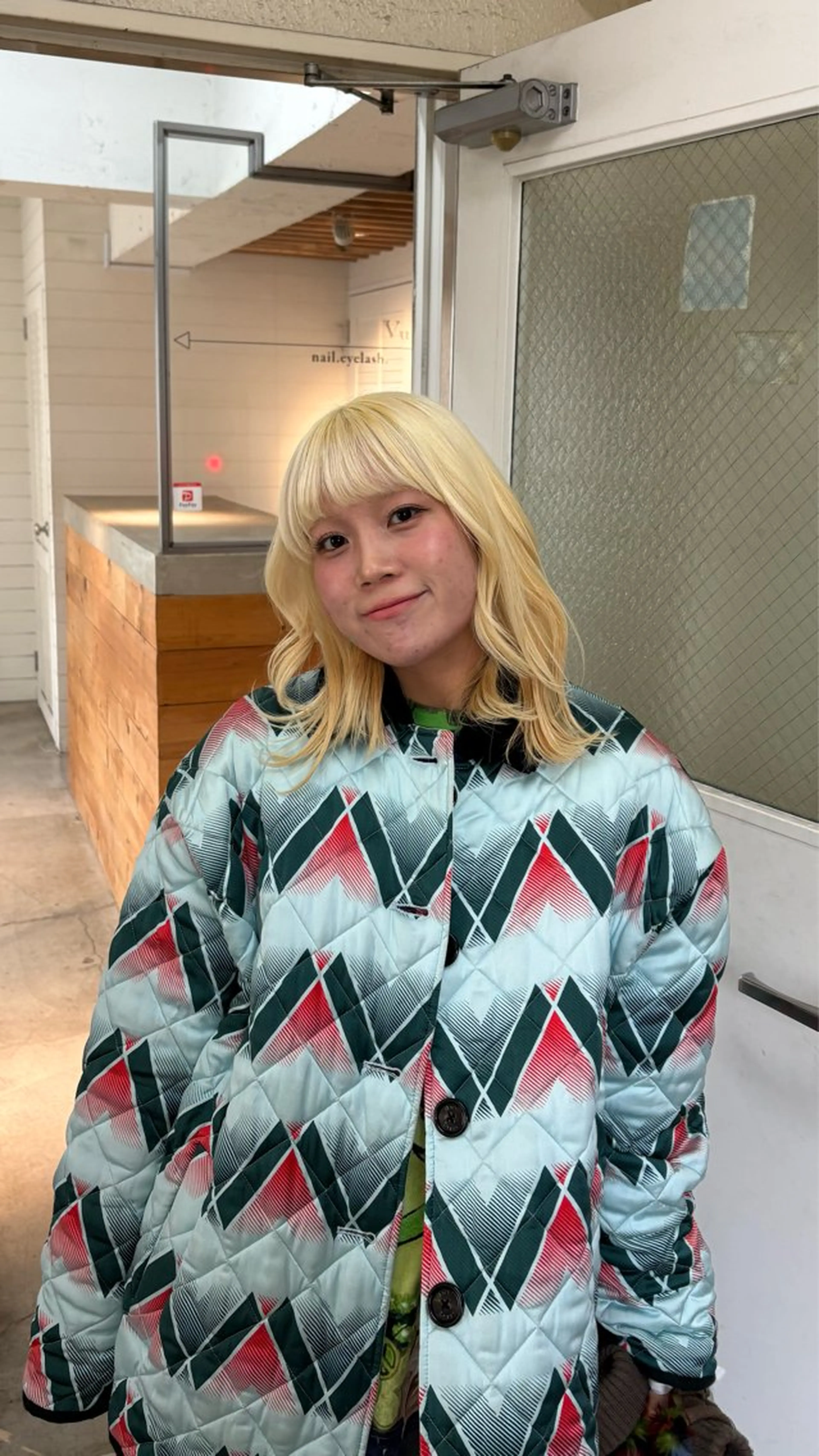 ミディアム キセキ/立川 /ラフ海外ガールのヘアスタイル