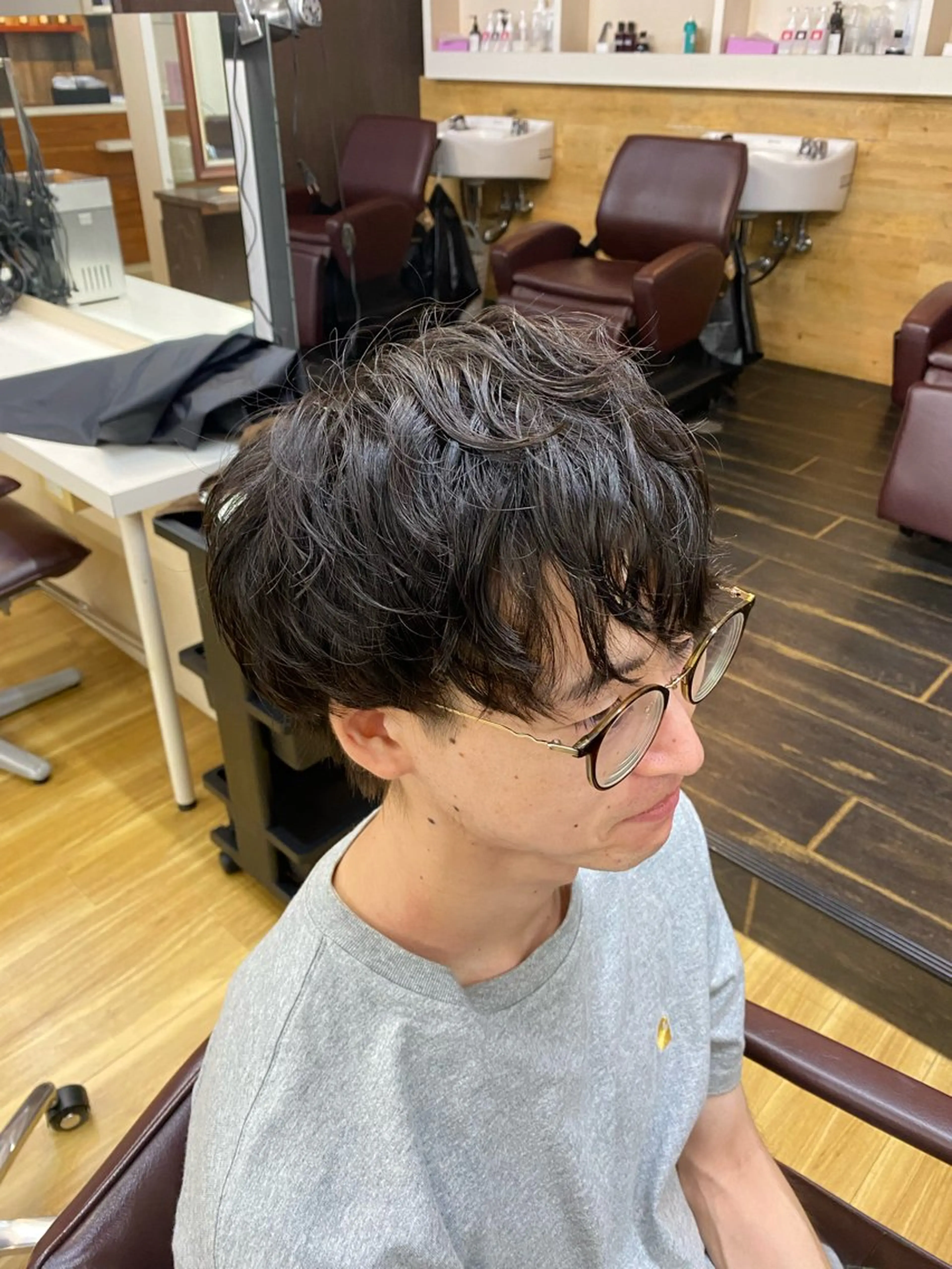 パーマ メンズ メンズパーマ スパイラルパーマ . SHIZUKAのヘアスタイル