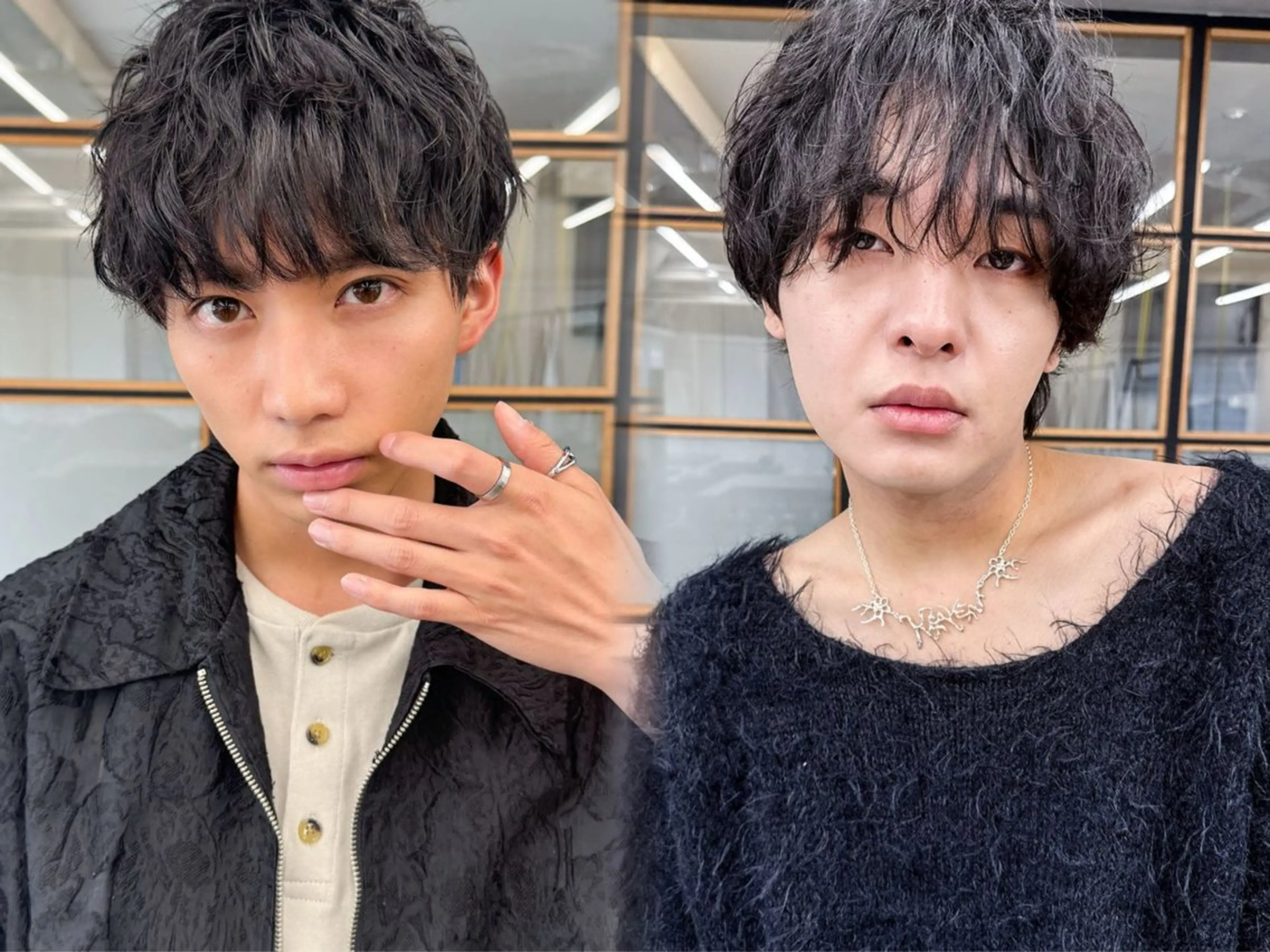 ショート パーマ メンズ カット パーマ ˗ˏˋいくみˎˊ˗ /パーマ/カラーのヘアスタイル