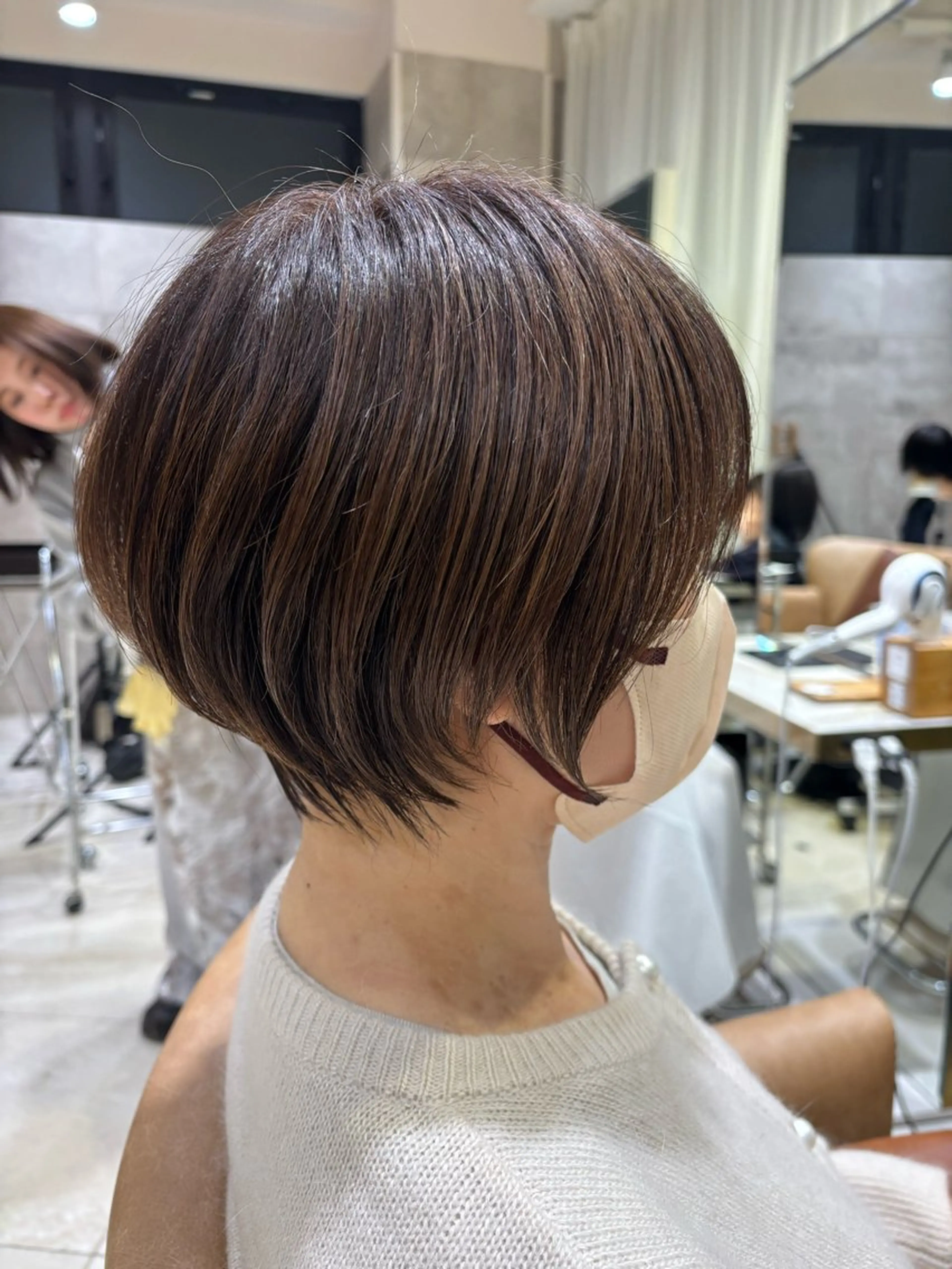 ショート カット トリートメント 表参道ショート/ 無料カット/荒砂のヘアスタイル