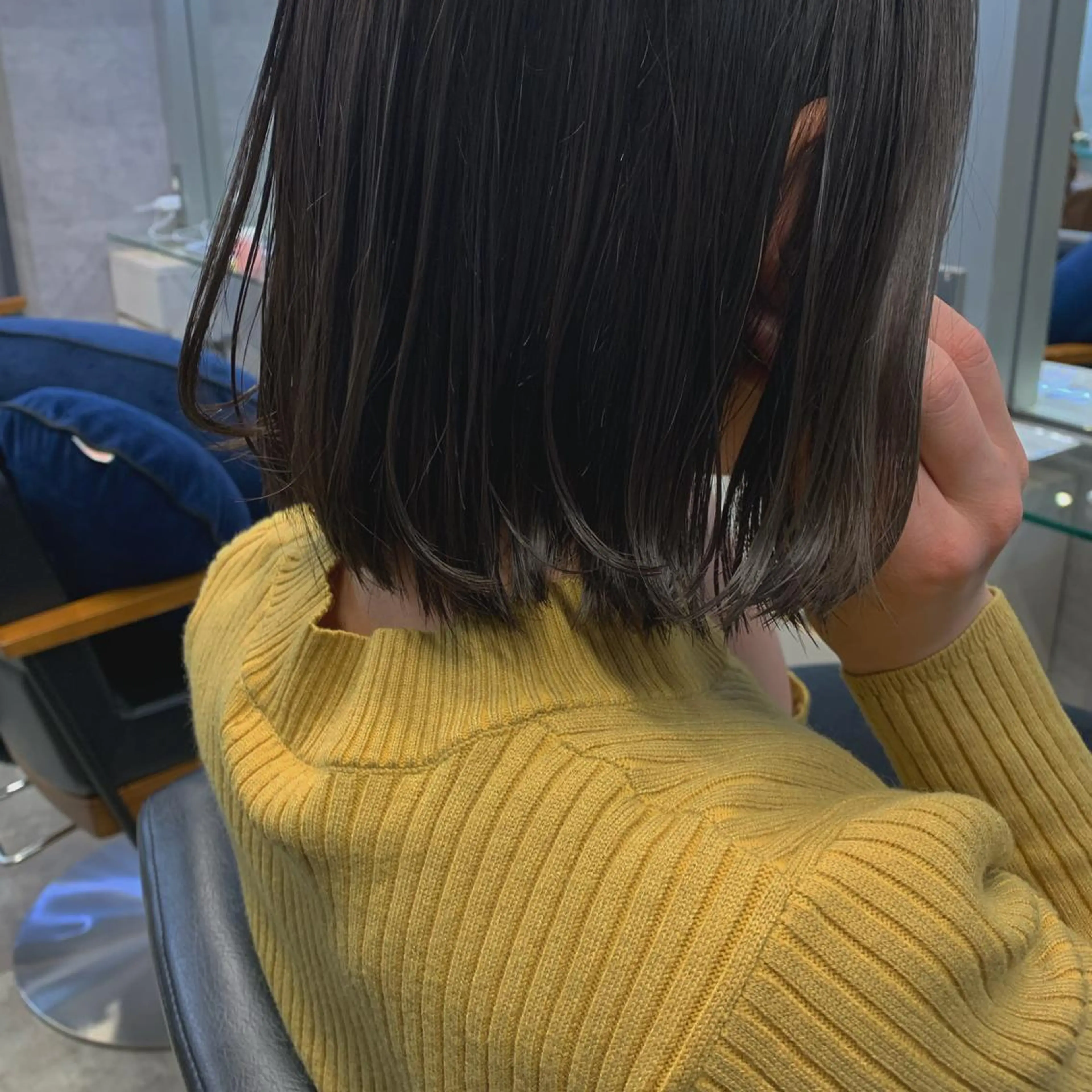 ミディアム ボブ 今野 美栄のヘアスタイル