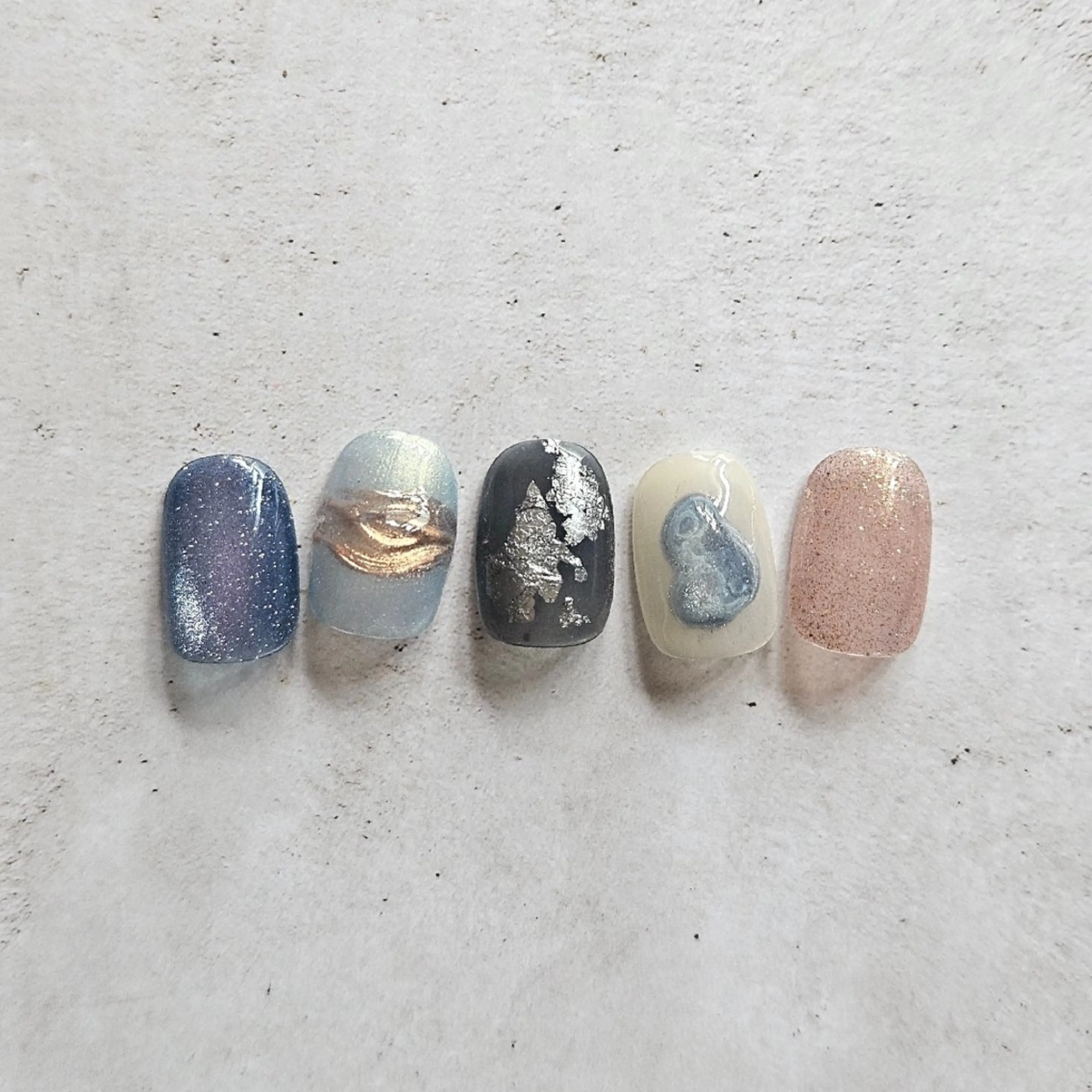 ネイル ニュアンスネイル 春ネイル ハンドネイル Nailsalon manoのネイルデザイン