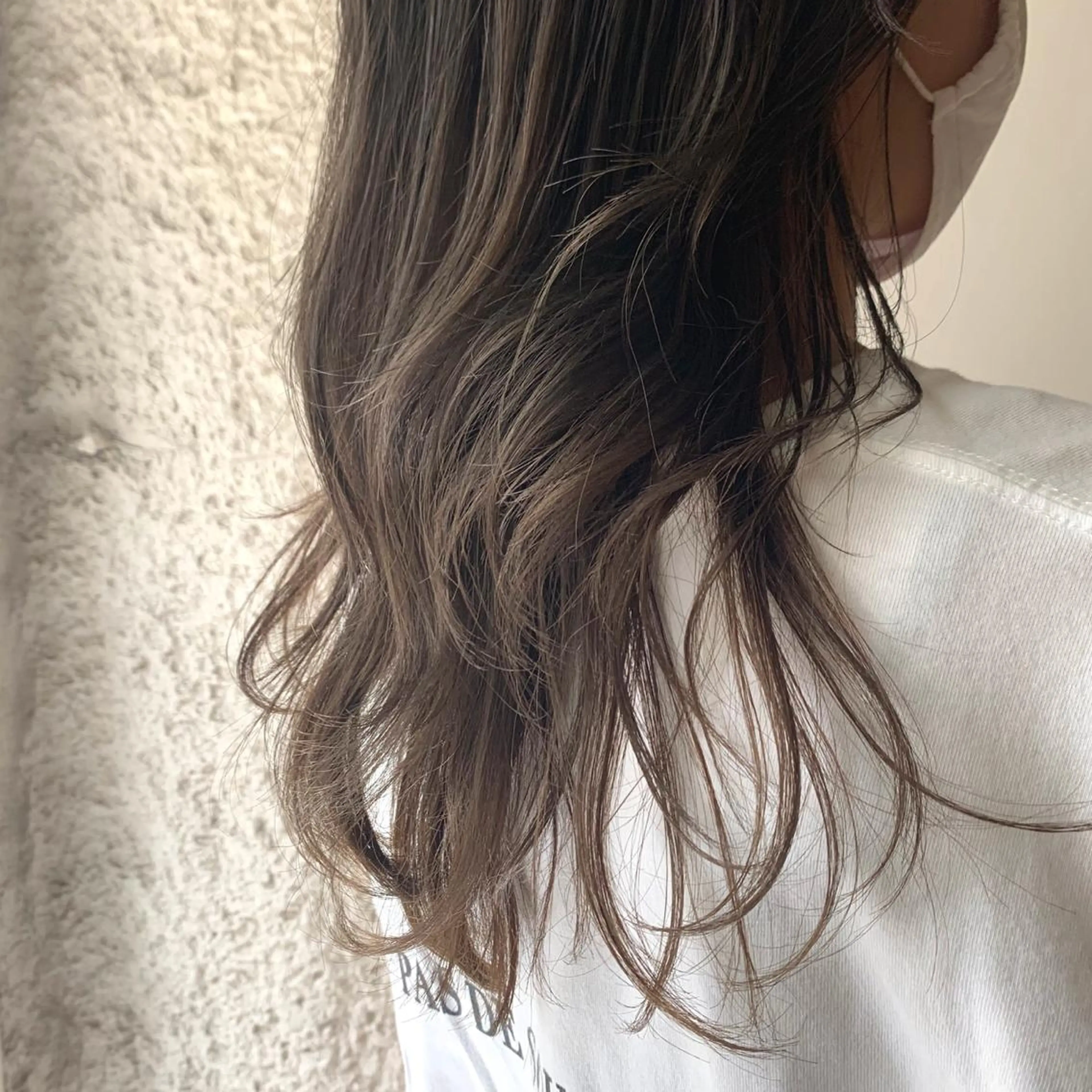 ロング カラー ヘアアレンジ 🤎艶髪×透明感🤎 【𝙔𝙐𝙕𝙐】のヘアスタイル