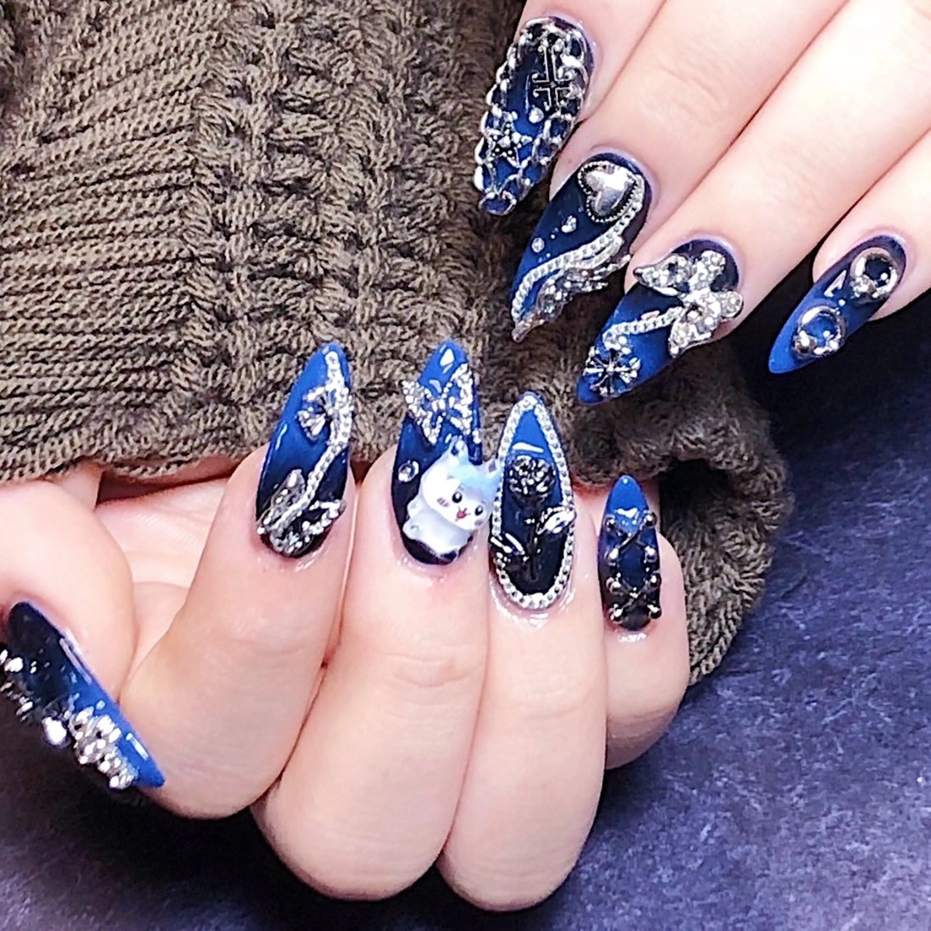 ネイル ハンドネイル 🍭Yun nail hyejin🌸のネイルデザイン