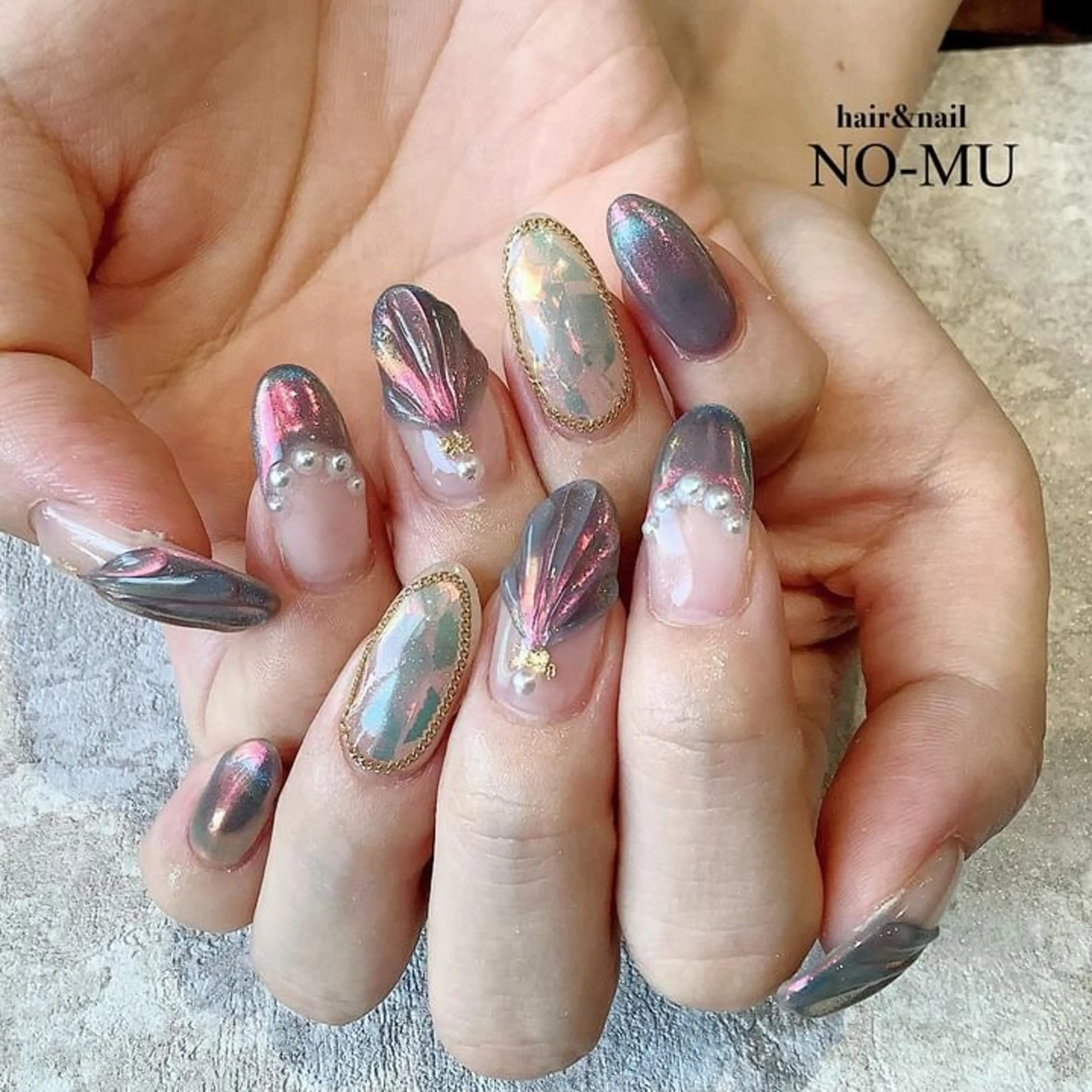 ネイル ハンドネイル hair＆nail NO-MUのネイルデザイン