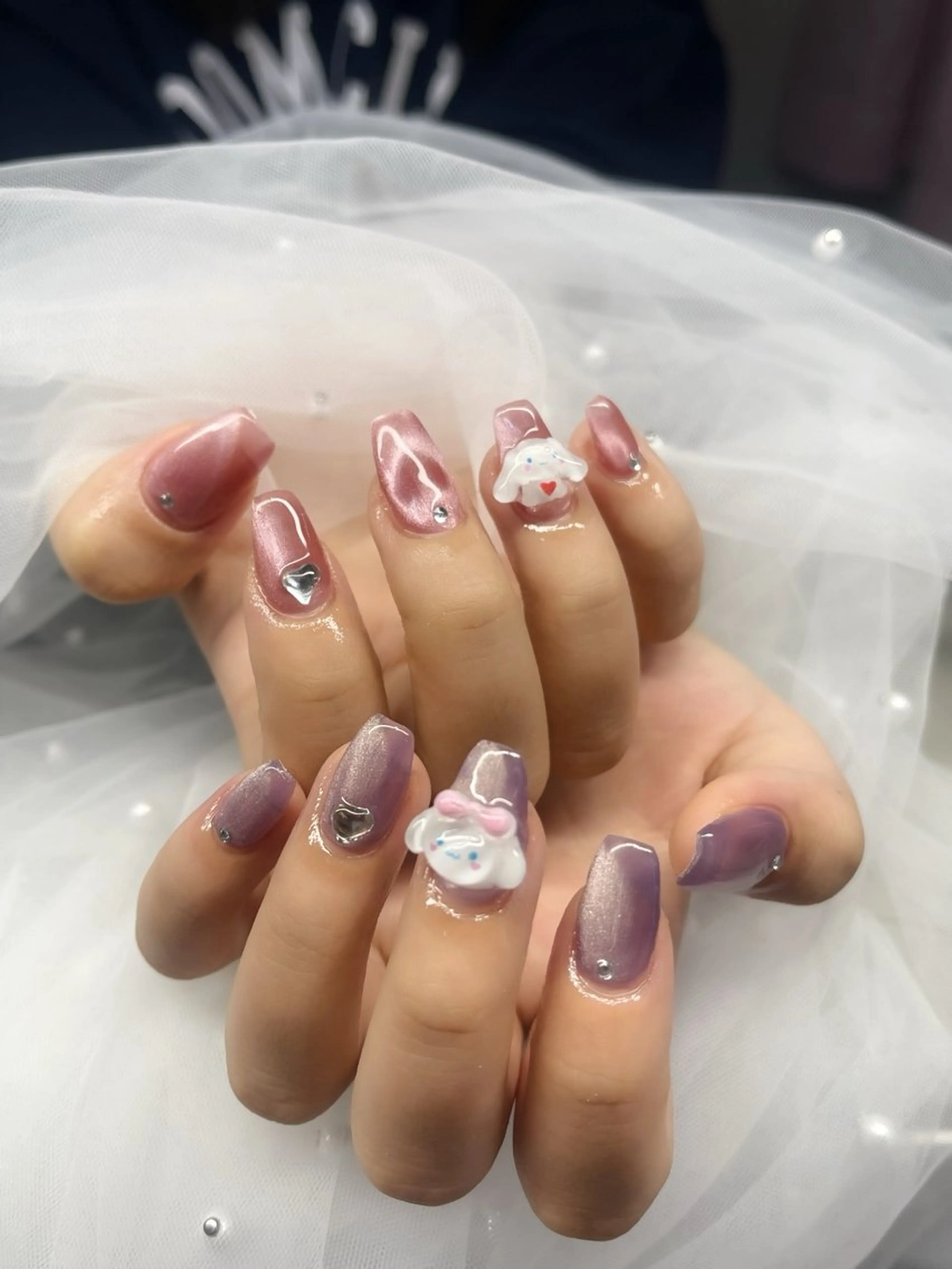 ネイル ハイネイル 自宅サロンのネイルデザイン