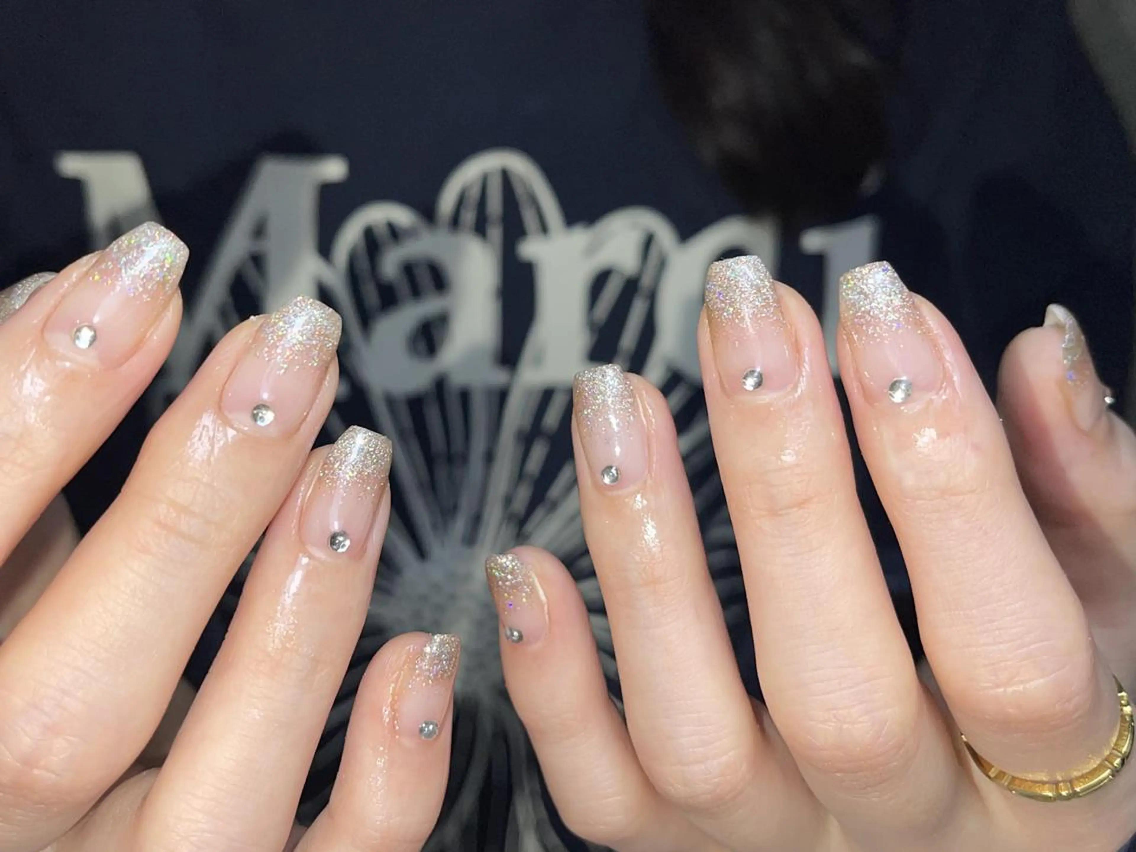 ネイル ハンドネイル 🦋y y Nail 🤍のネイルデザイン