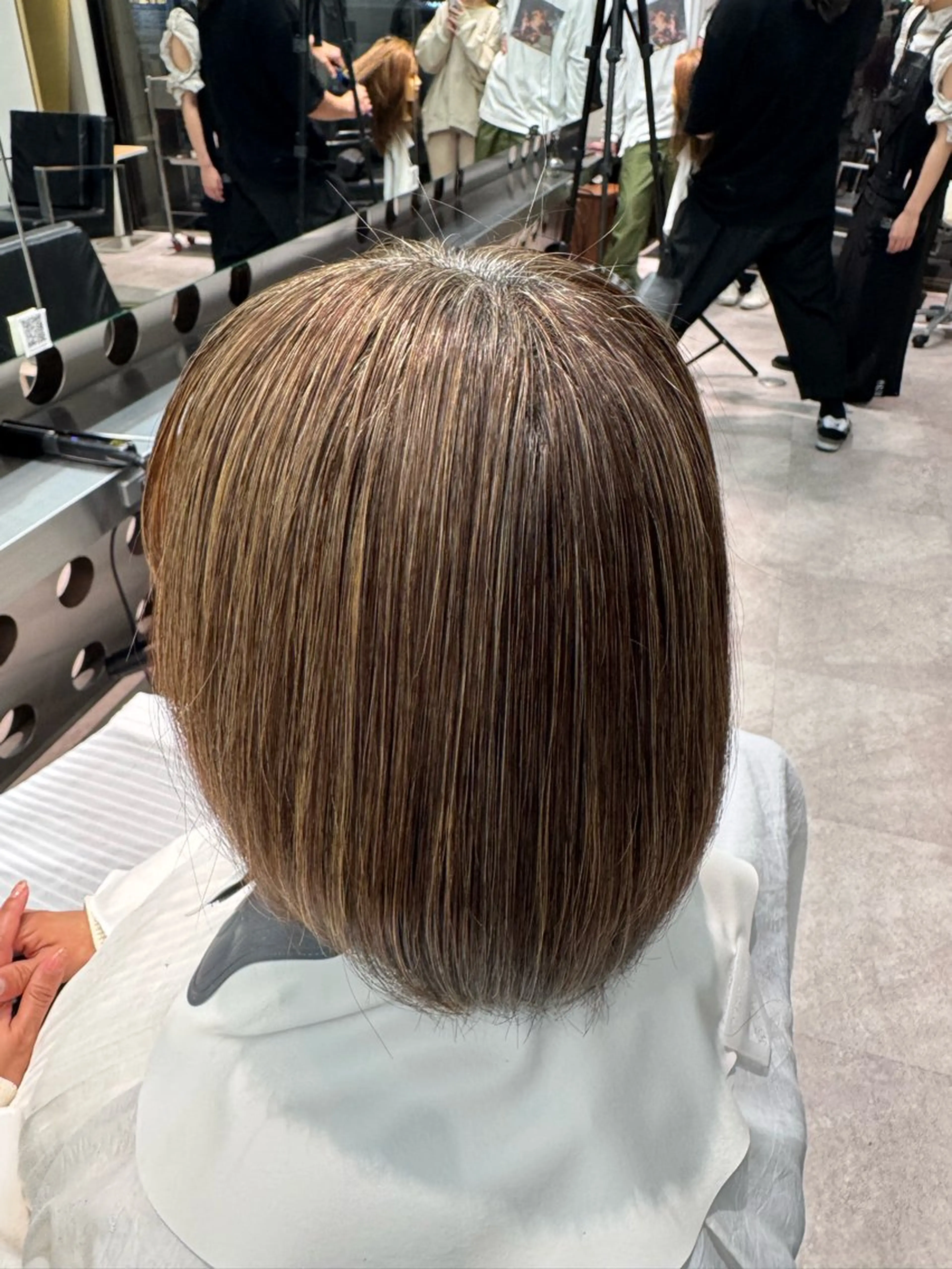 ミディアム パーマ 北村 岳久翔のヘアスタイル