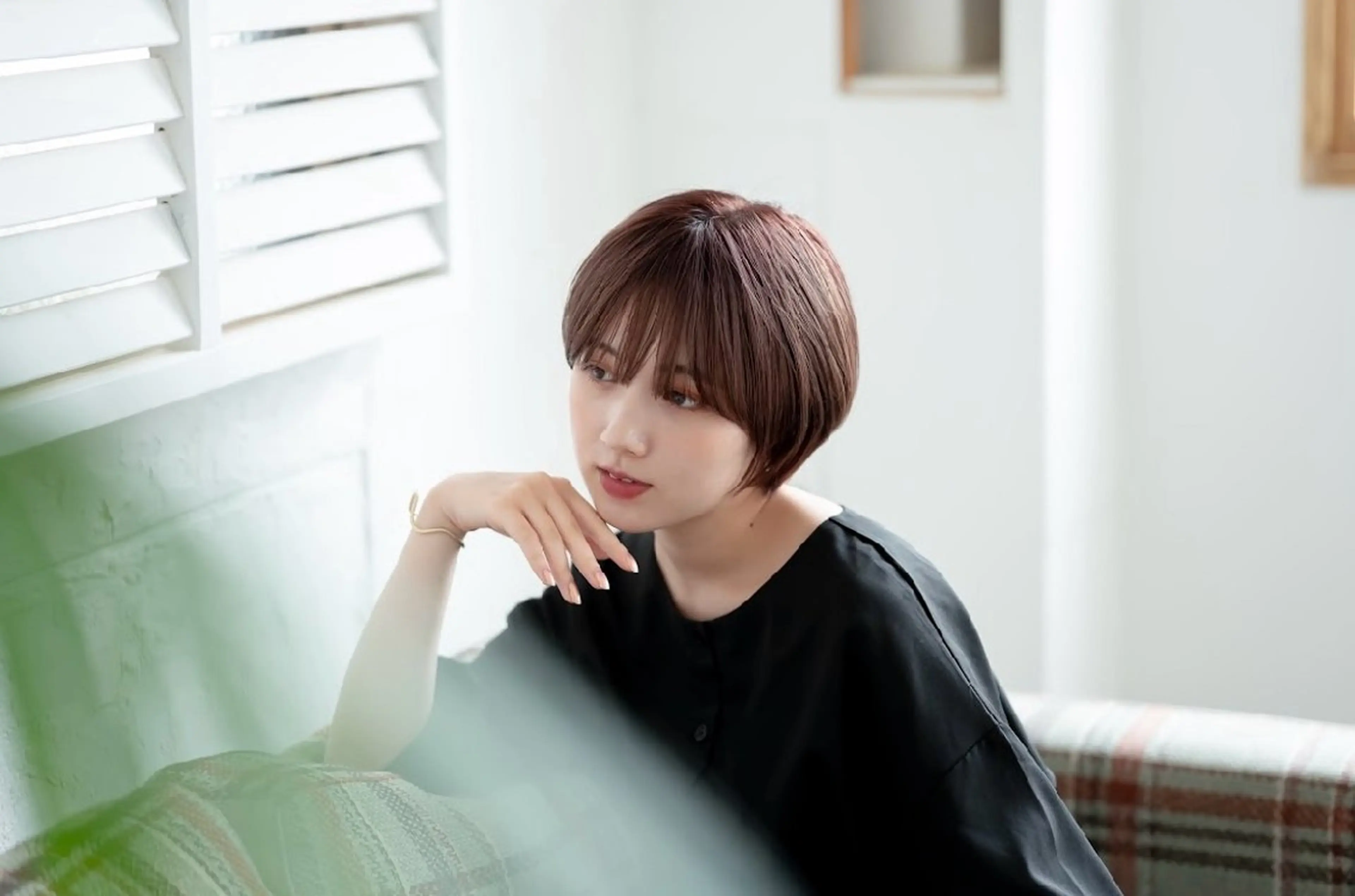 ショート カラー カット ヘアカラー ショート ボブ✂︎ 髙梨  遥のヘアスタイル