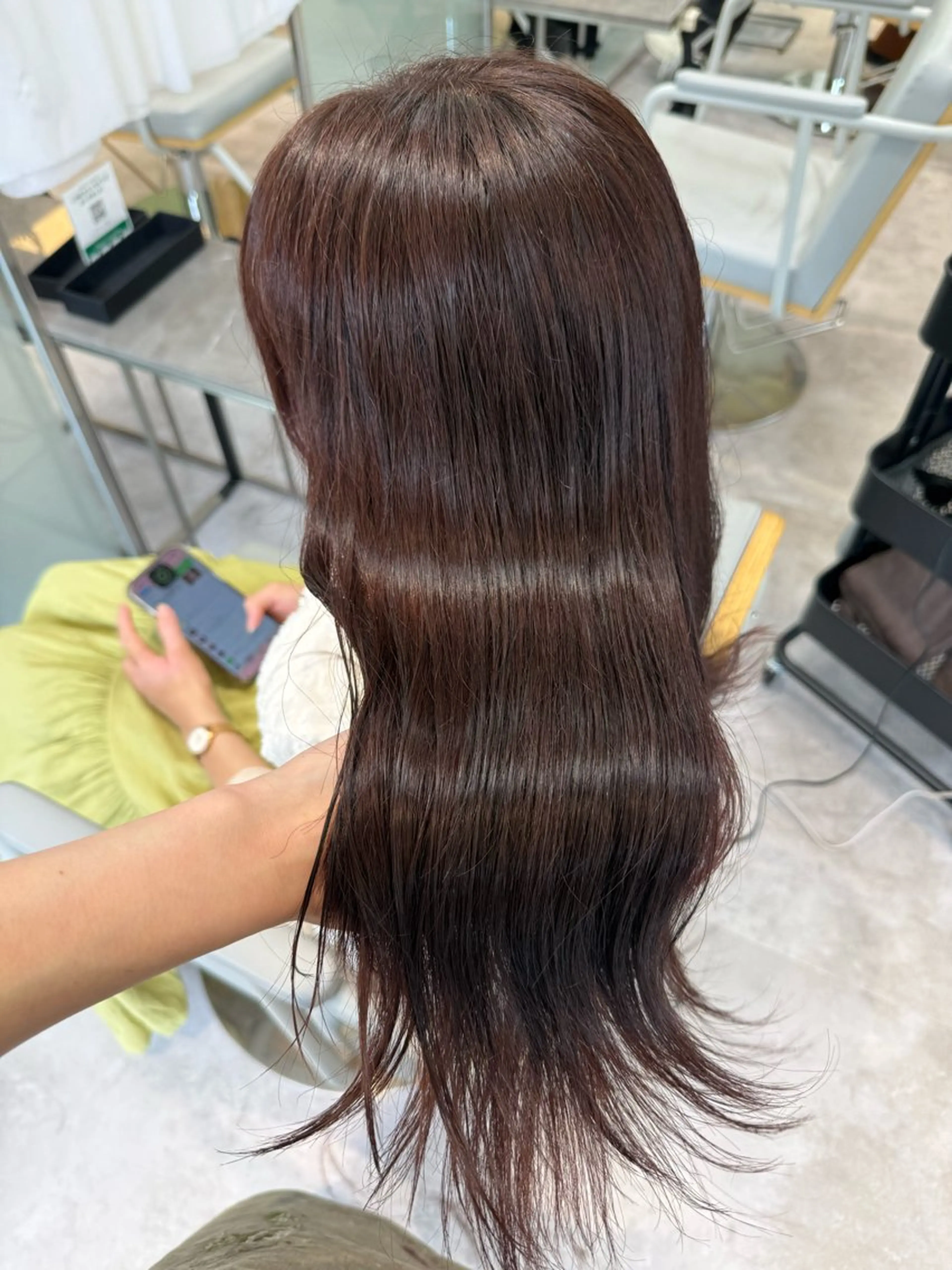 ロング カラー カット ヘアカラー トリートメント 伶風/ ボブのヘアスタイル