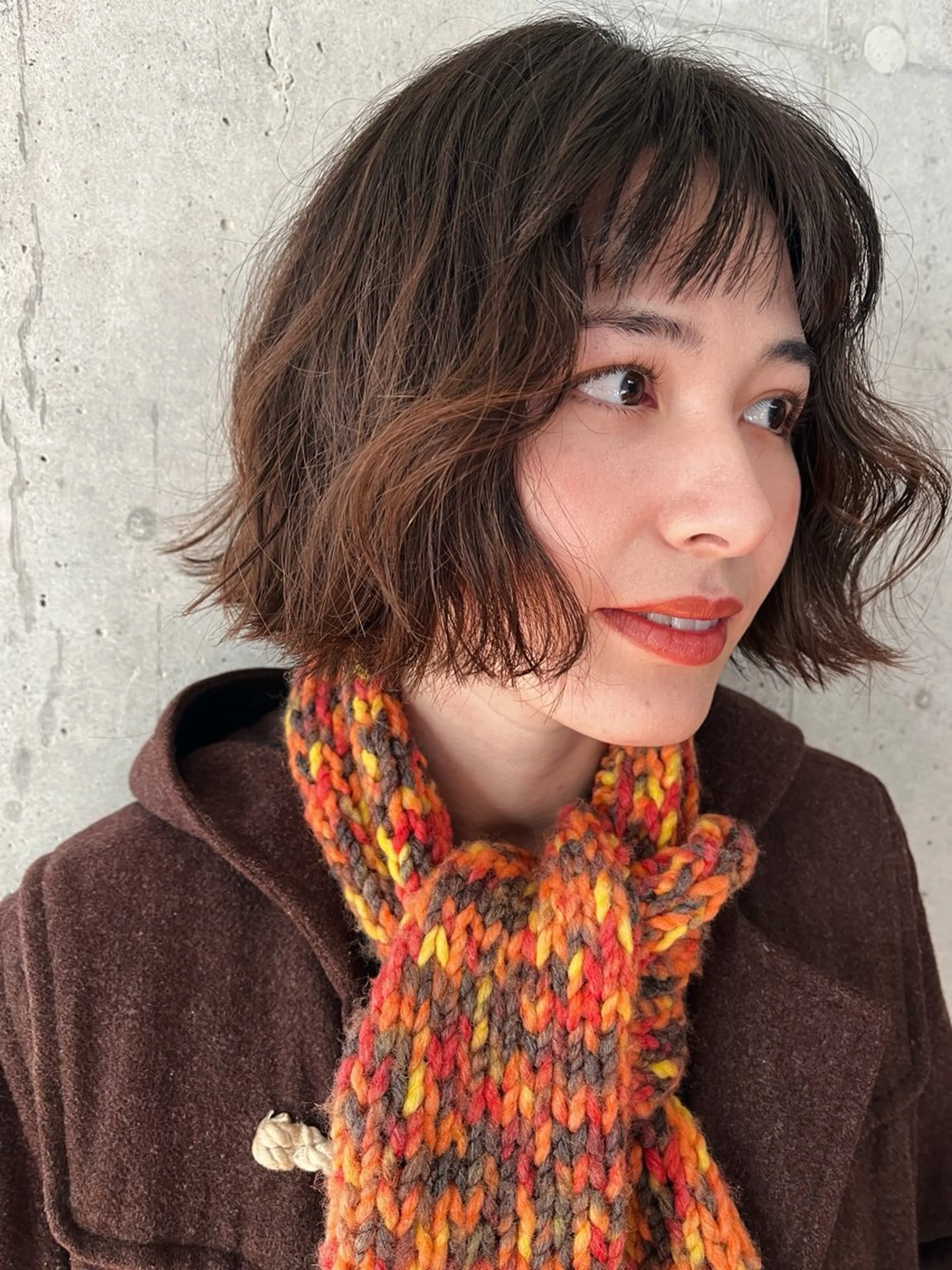 ショート パーマ カット パーマ 暖色/パーマ 🌼クニトウメイのヘアスタイル