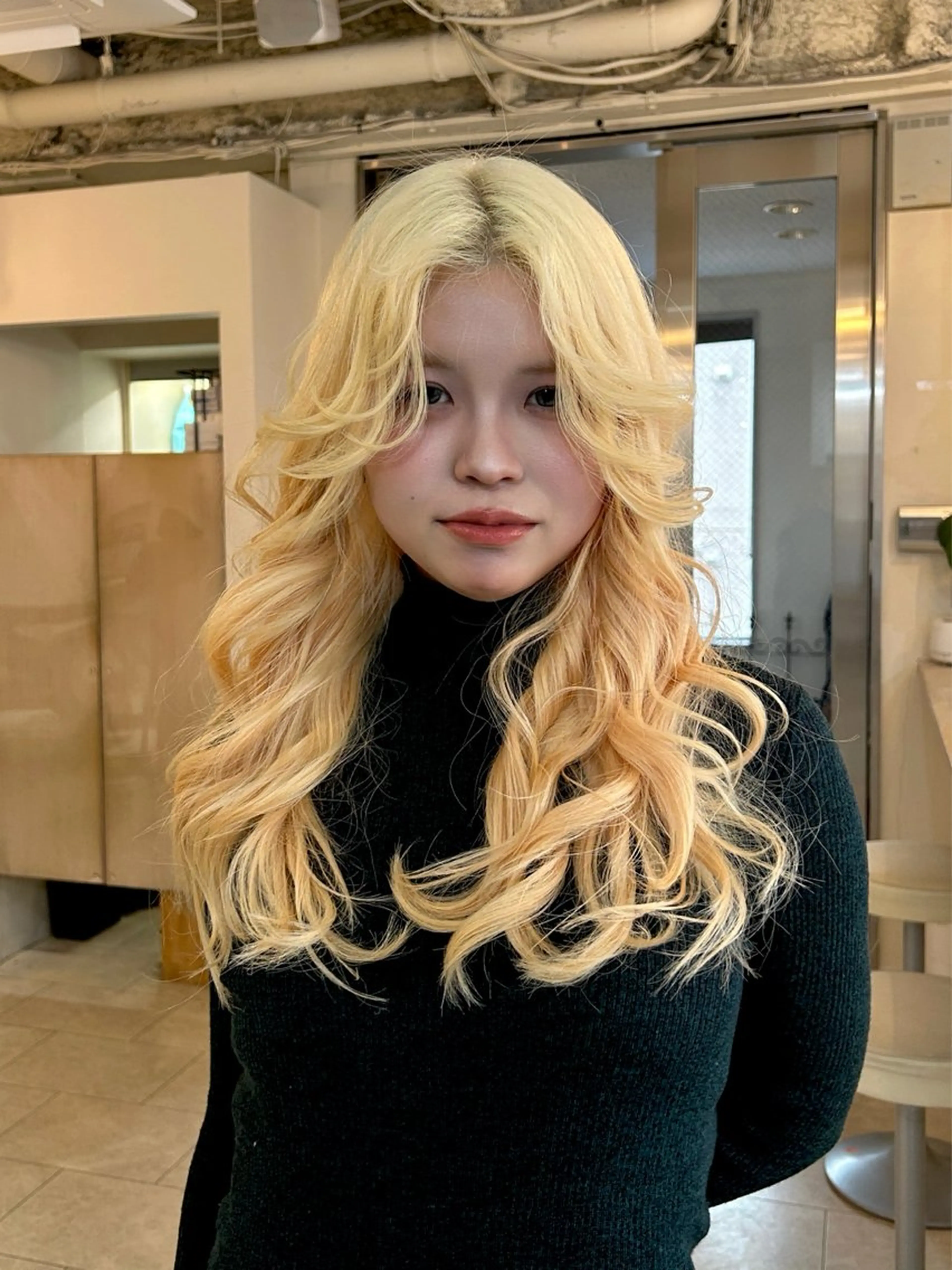 ロング Maho/海外 レイヤー/ハッシュのヘアスタイル