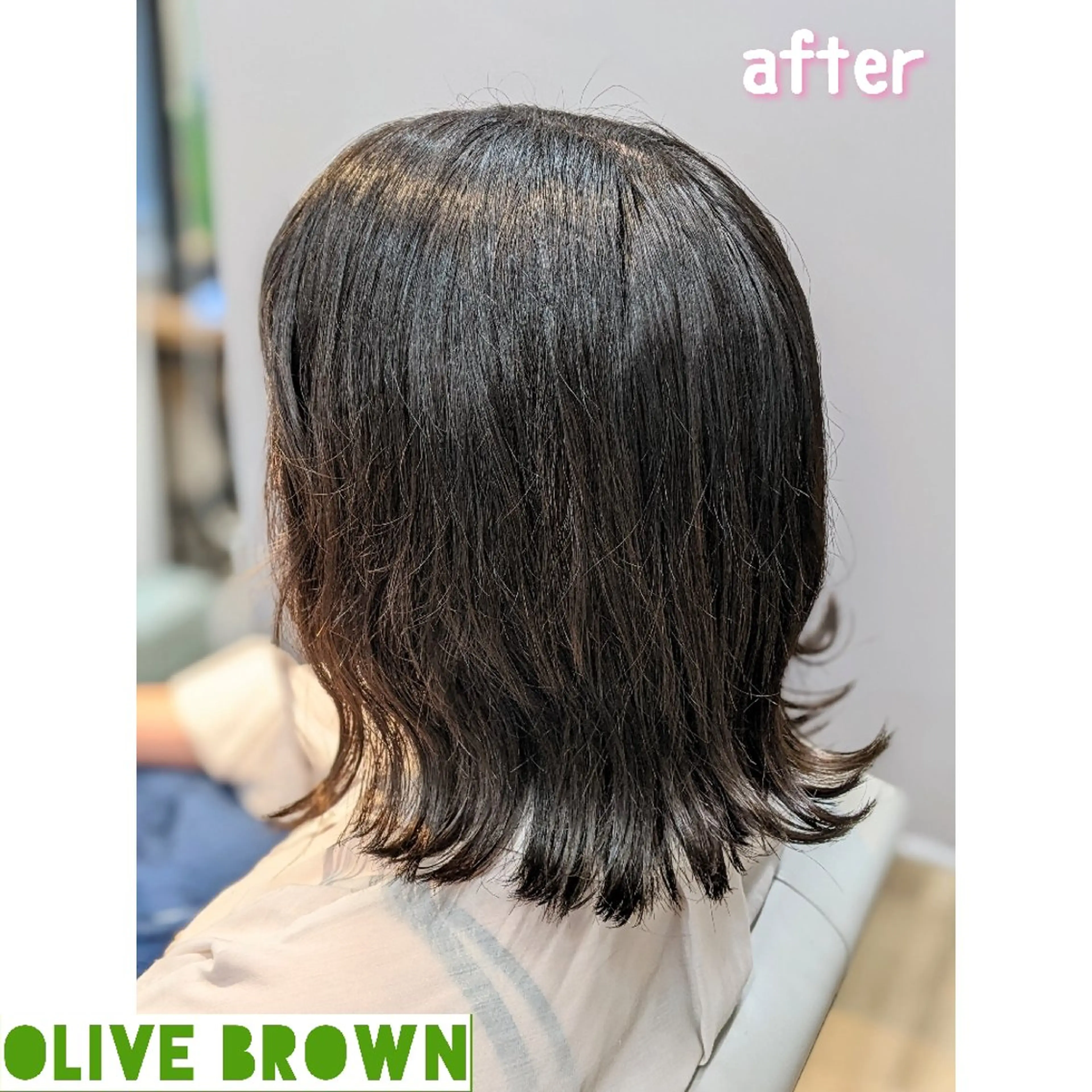 ミディアム ヘアカラー Kokeshi/吹上 /Rymlhairのヘアスタイル