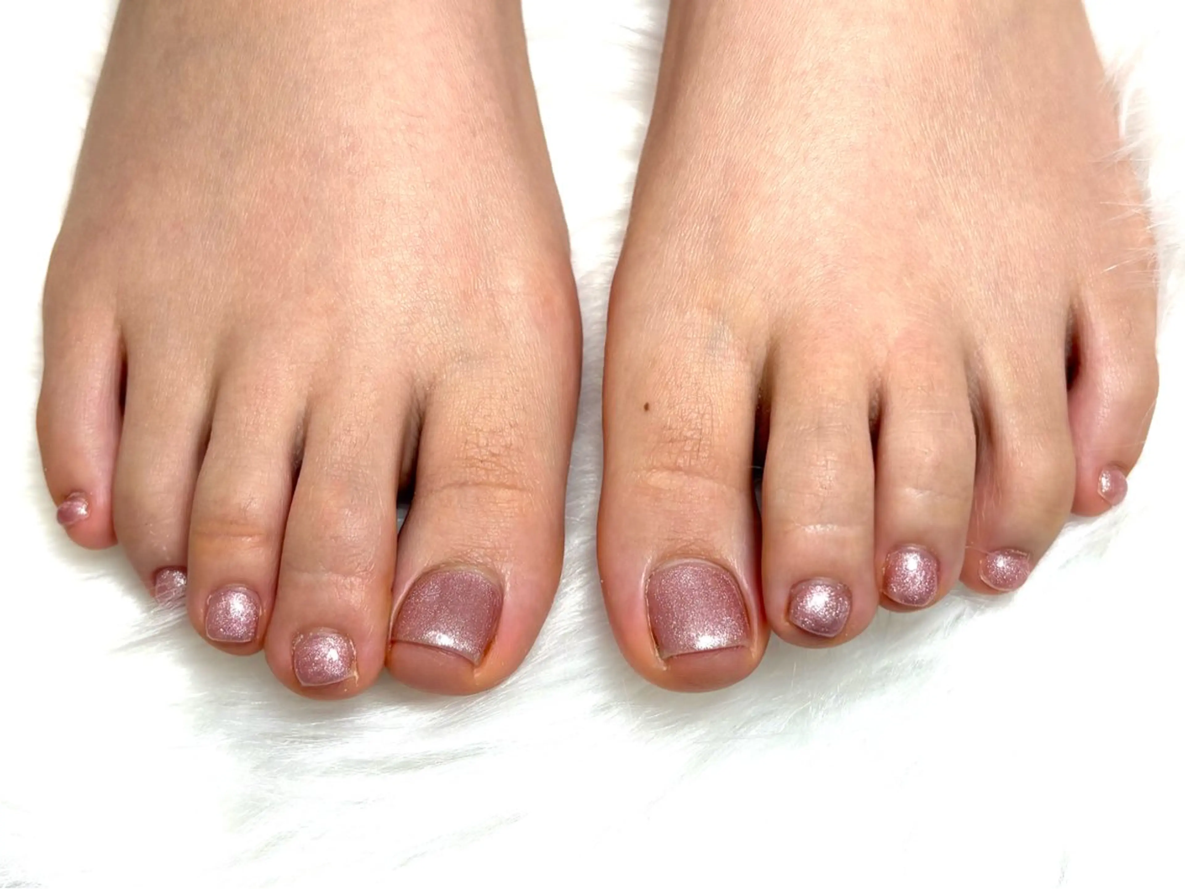 ネイル フットネイル マグネットネイル ワンカラーネイル フットネイル 中島 沙知のネイルデザイン