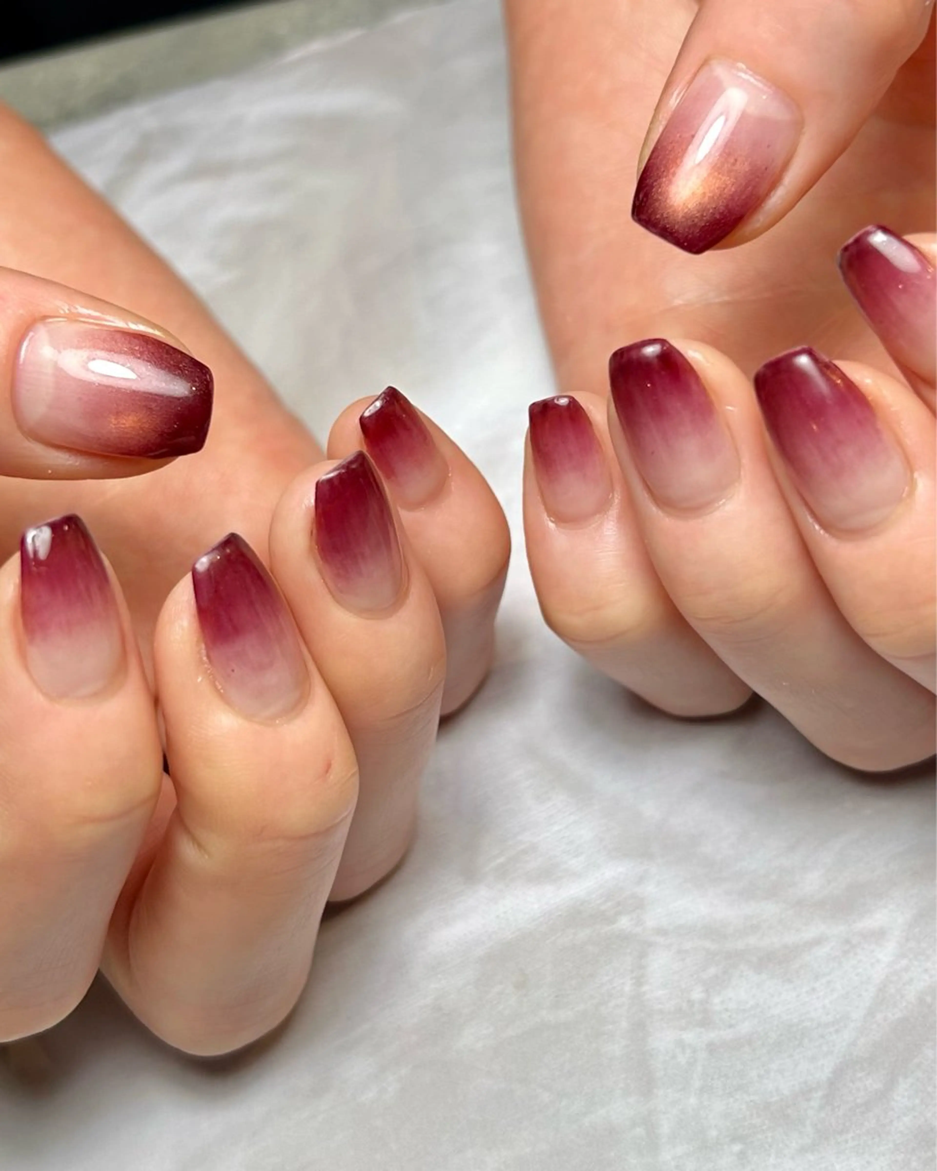 ネイル グラデーション ハンドネイル Reflection marikoのネイルデザイン