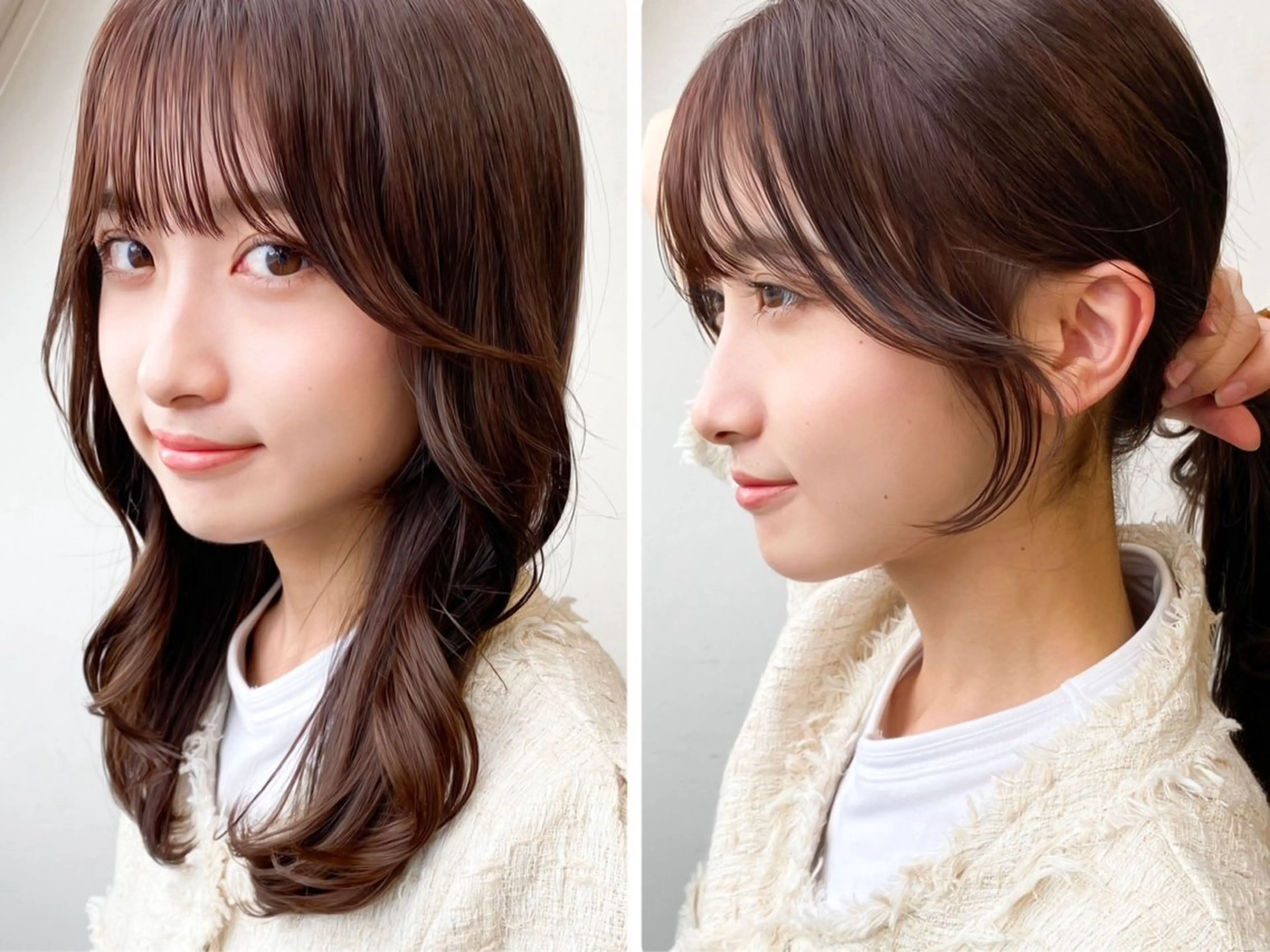 セミロング カラー カット 韓国風メンズヘア💫 ツイスパ💫saraのヘアスタイル