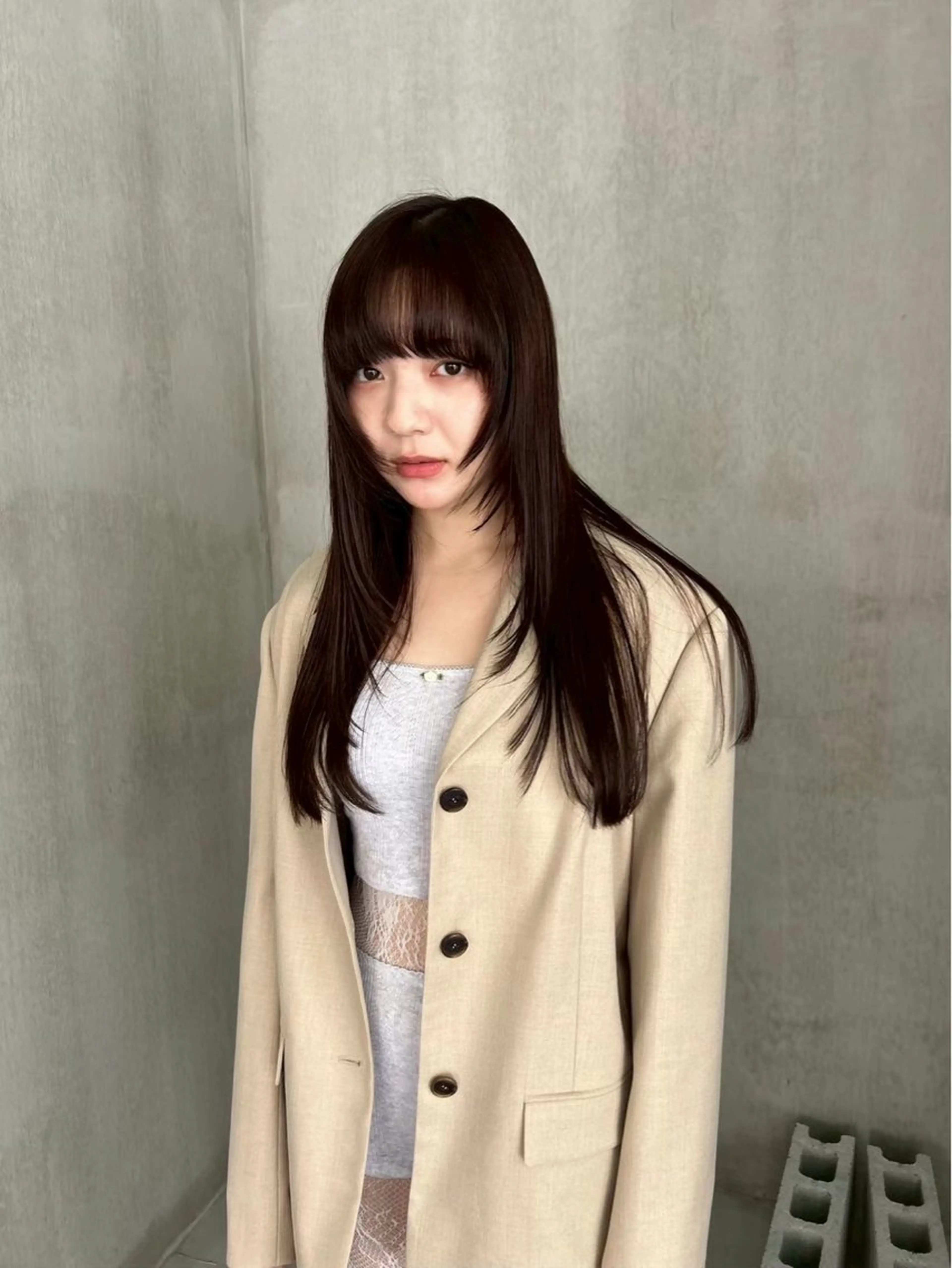 ミディアム マツイ モモノのヘアスタイル