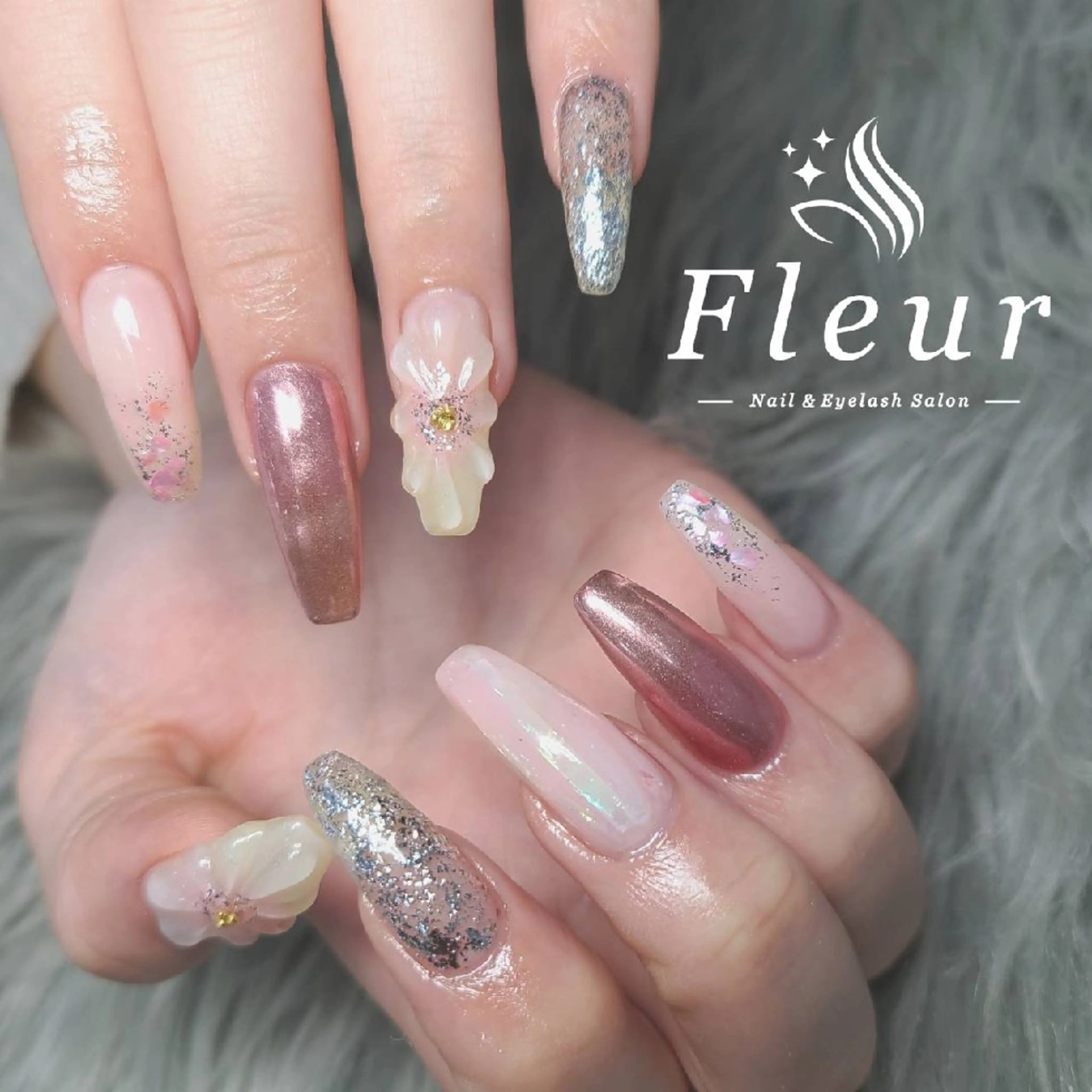 ネイル ☆Fleur☆ 西梅田のネイルデザイン