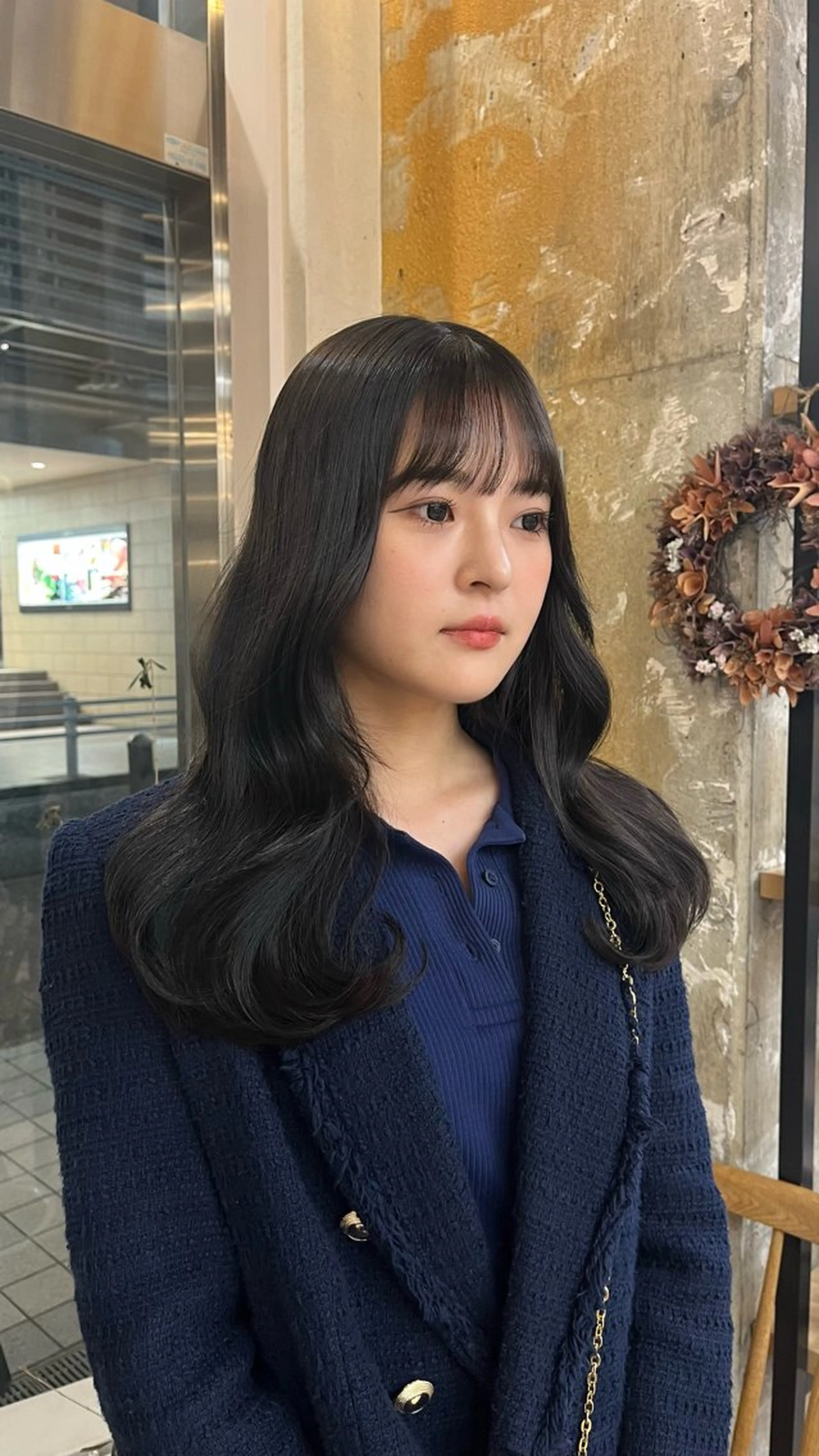 【韓国巻き🆗】コテ巻き🩶の写真