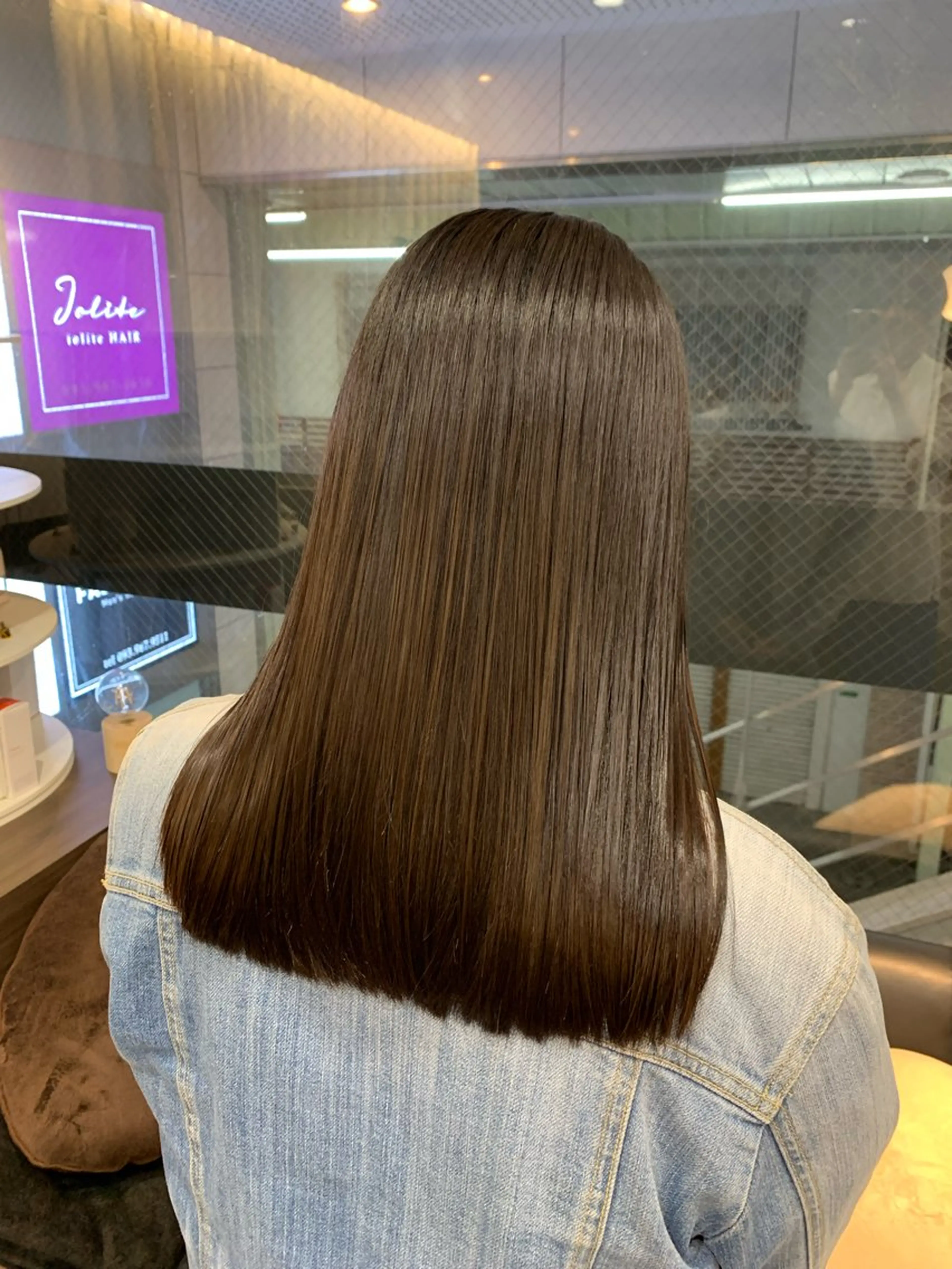 セミロング トリートメント ioliteHAIR AYAのヘアスタイル