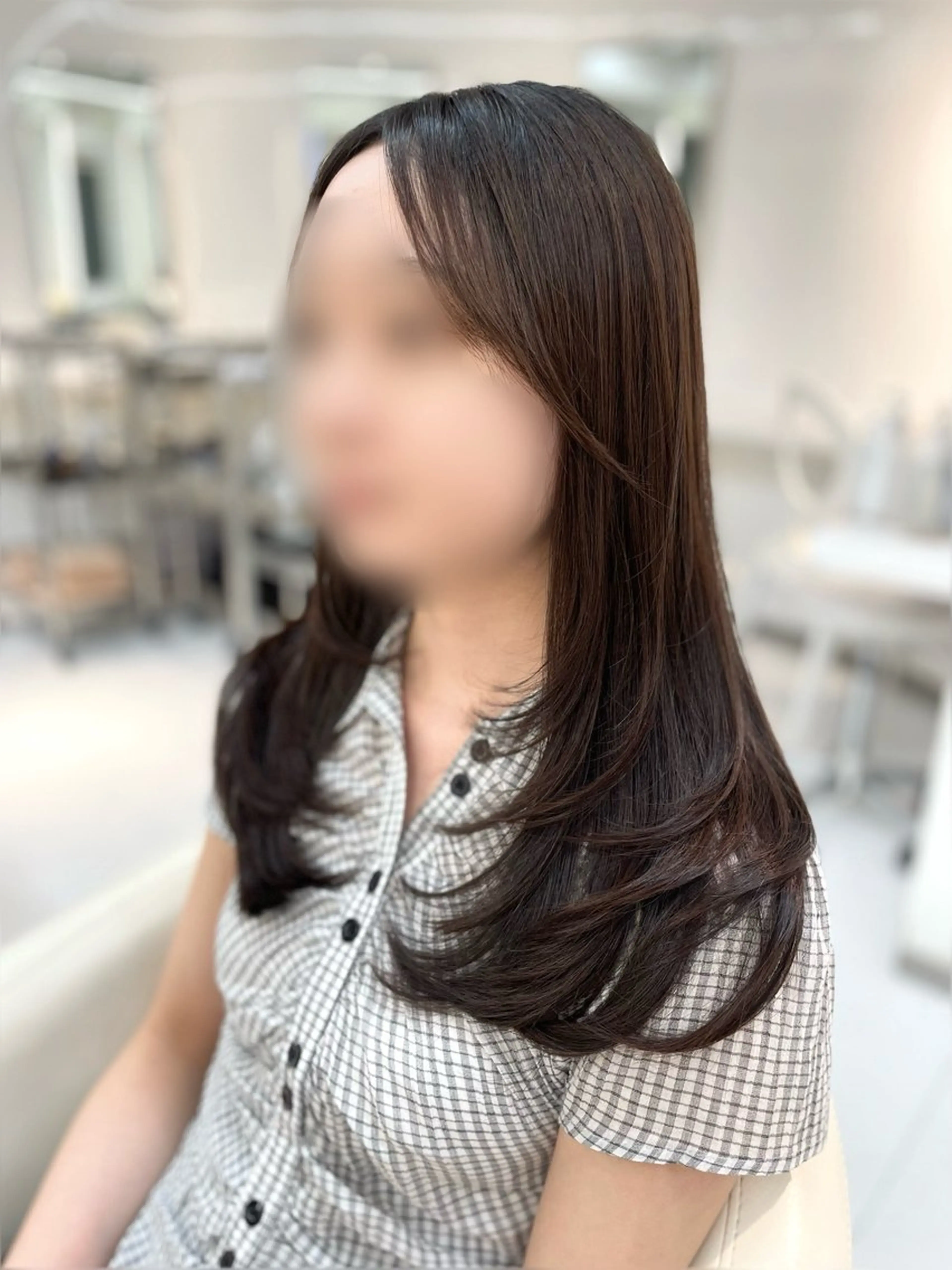 ロング カラー カット ヘアカラー トリートメント 💈髪質改善メニュー 佐藤 萌💈のヘアスタイル