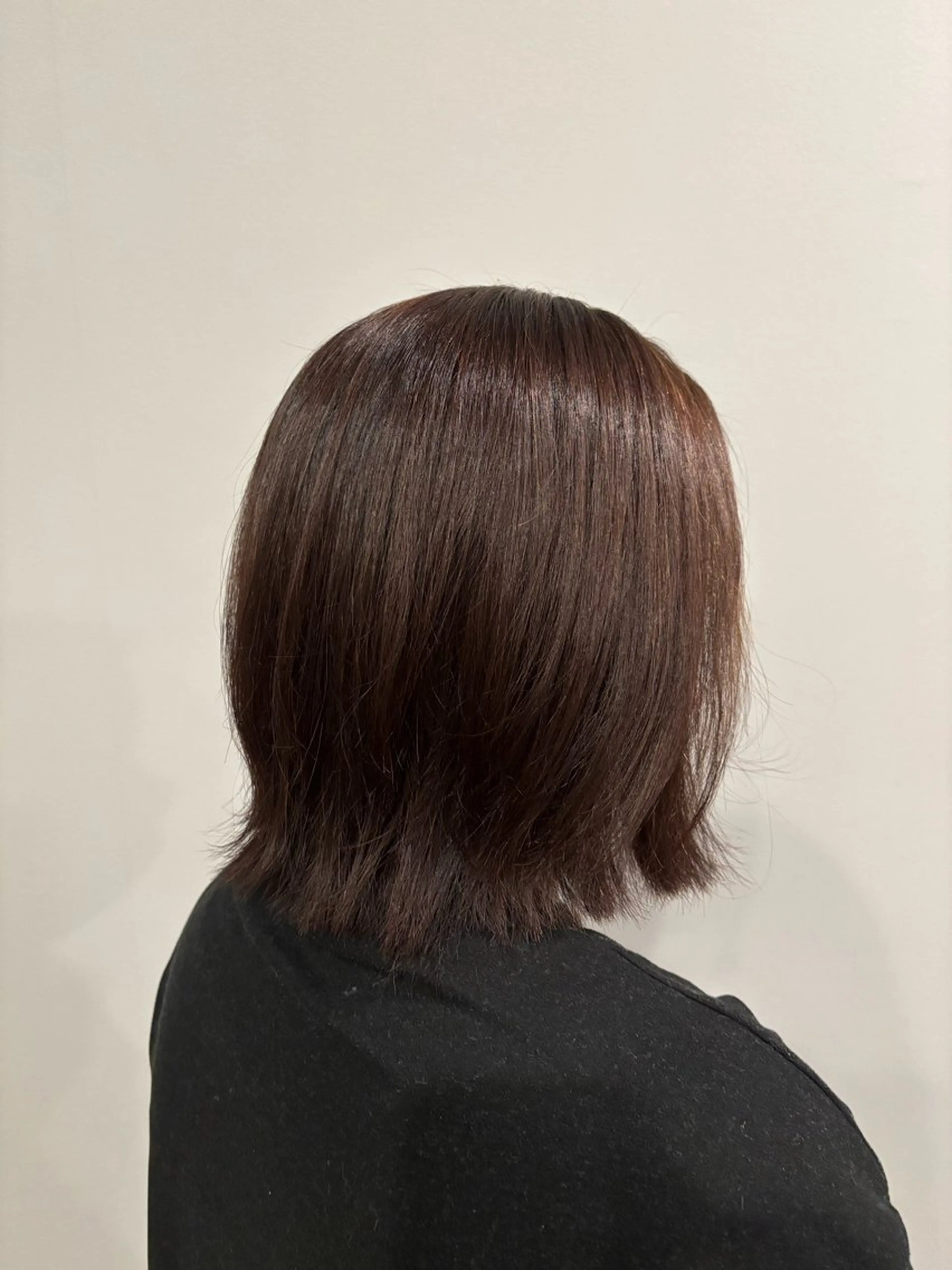 ミディアム ボブ くびれヘア 酒井 夢菜のヘアスタイル