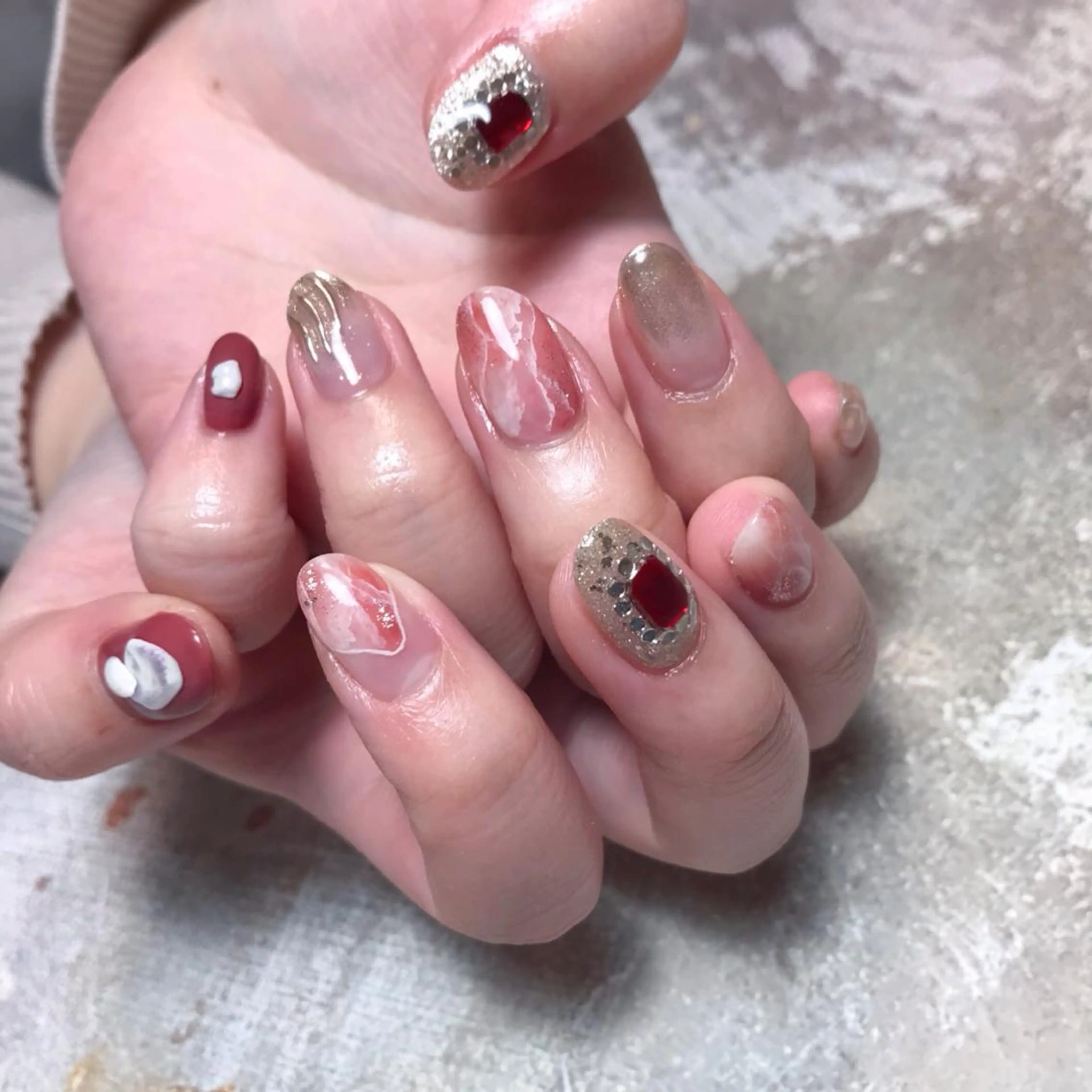 ネイル ハンドネイル 💅chainail _aiのネイルデザイン